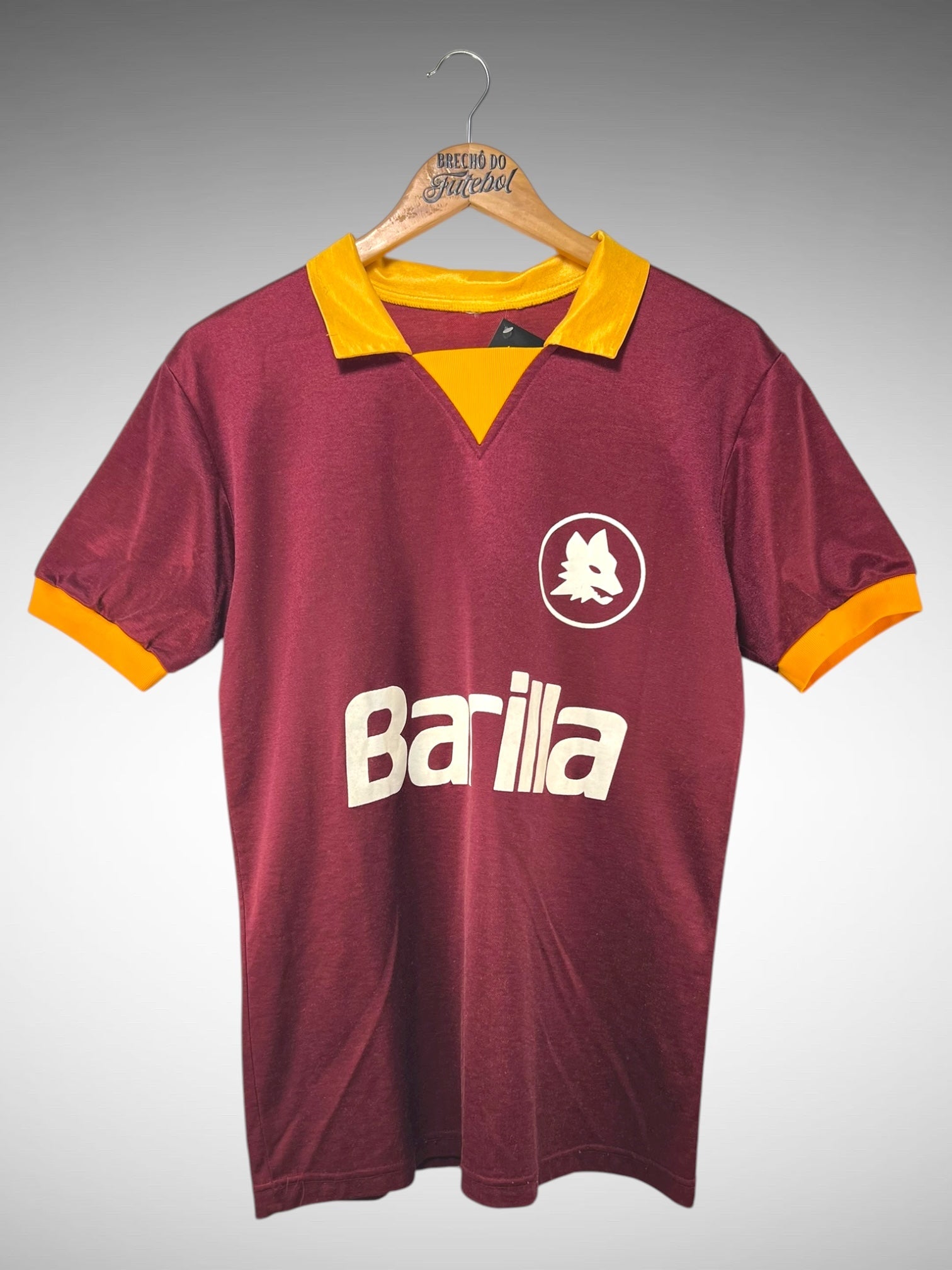 Roma 1985 Retrô Primeira Camisa Tam M N 10.