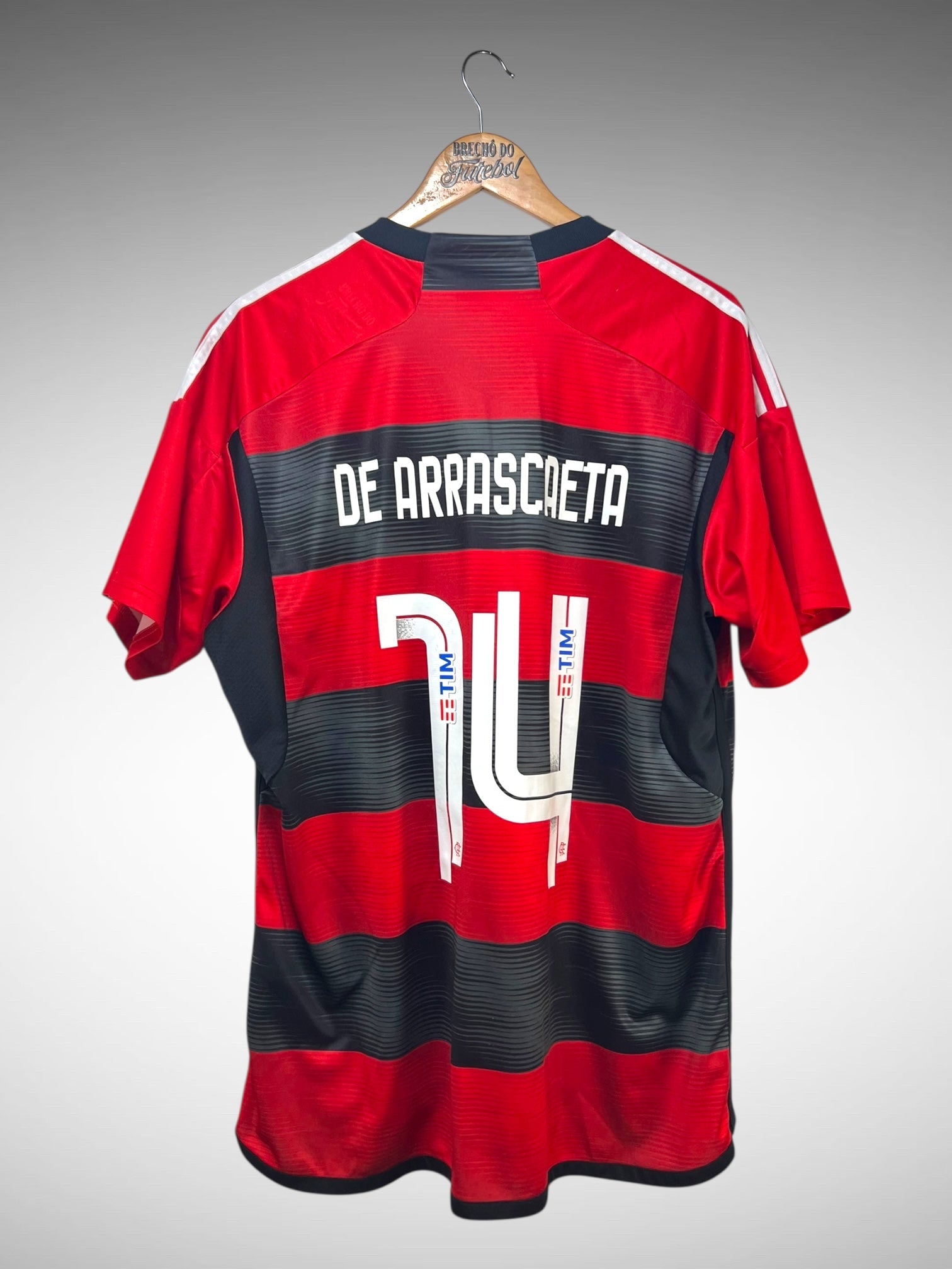 Flamengo 2023 Primeira Camisa Tam GG N 14 De Arrascaeta.