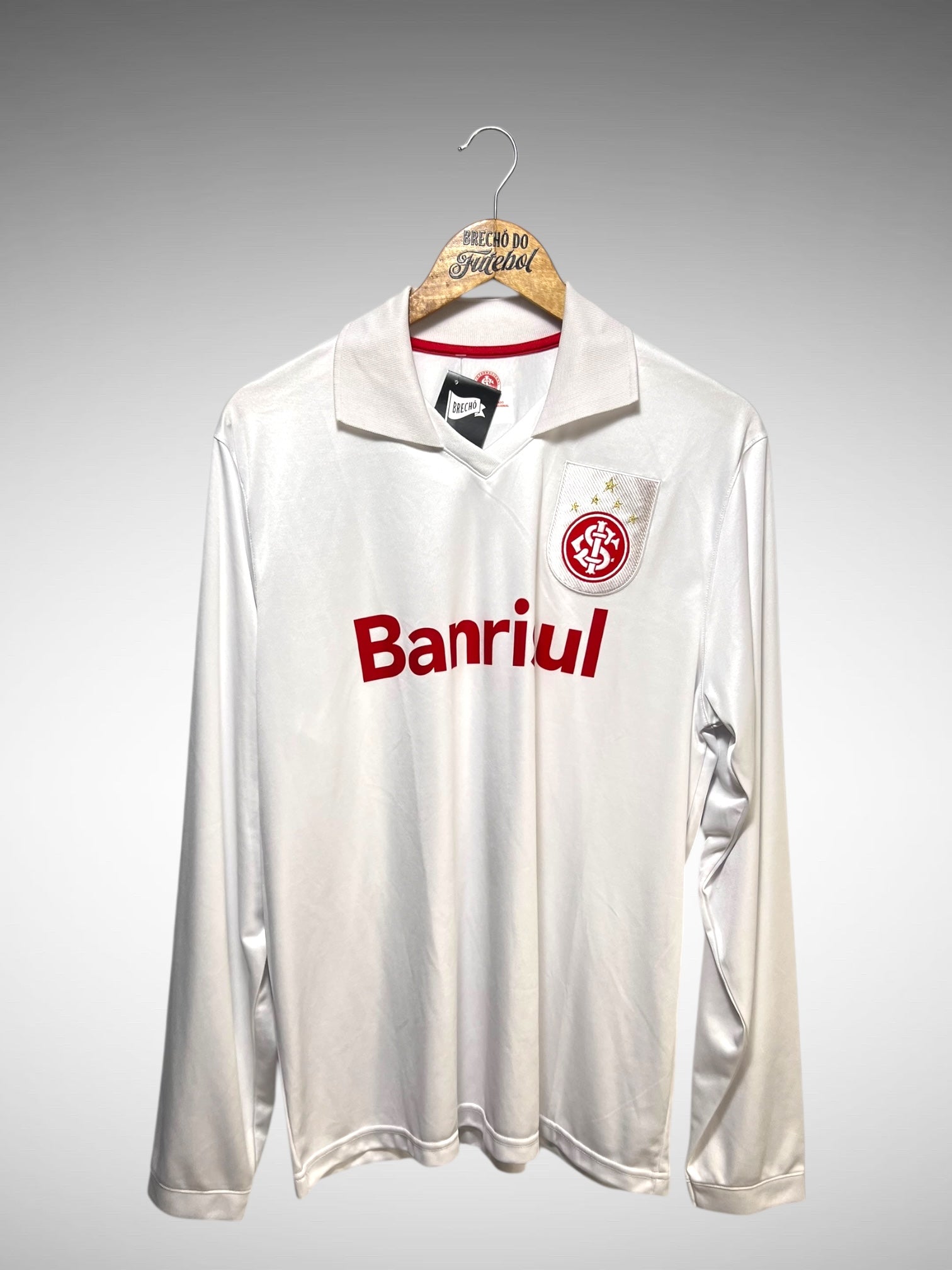 Internacional 2006 Rêtro Segunda Camisa Tam GG N 10 Iarley Mangas Longas.
