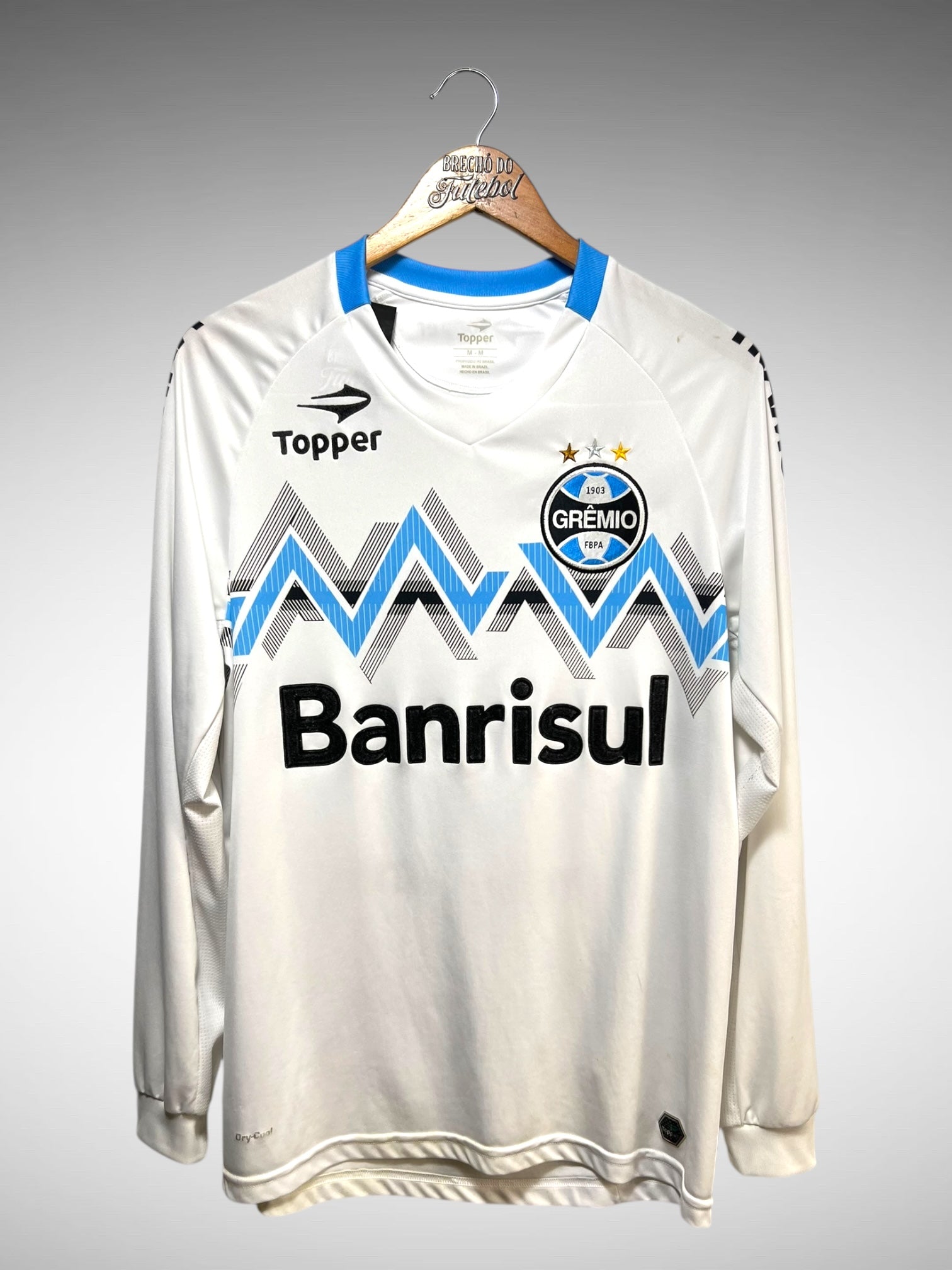 Grêmio 2014 Segunda Camisa Tam M N 7 Mangas Longas.