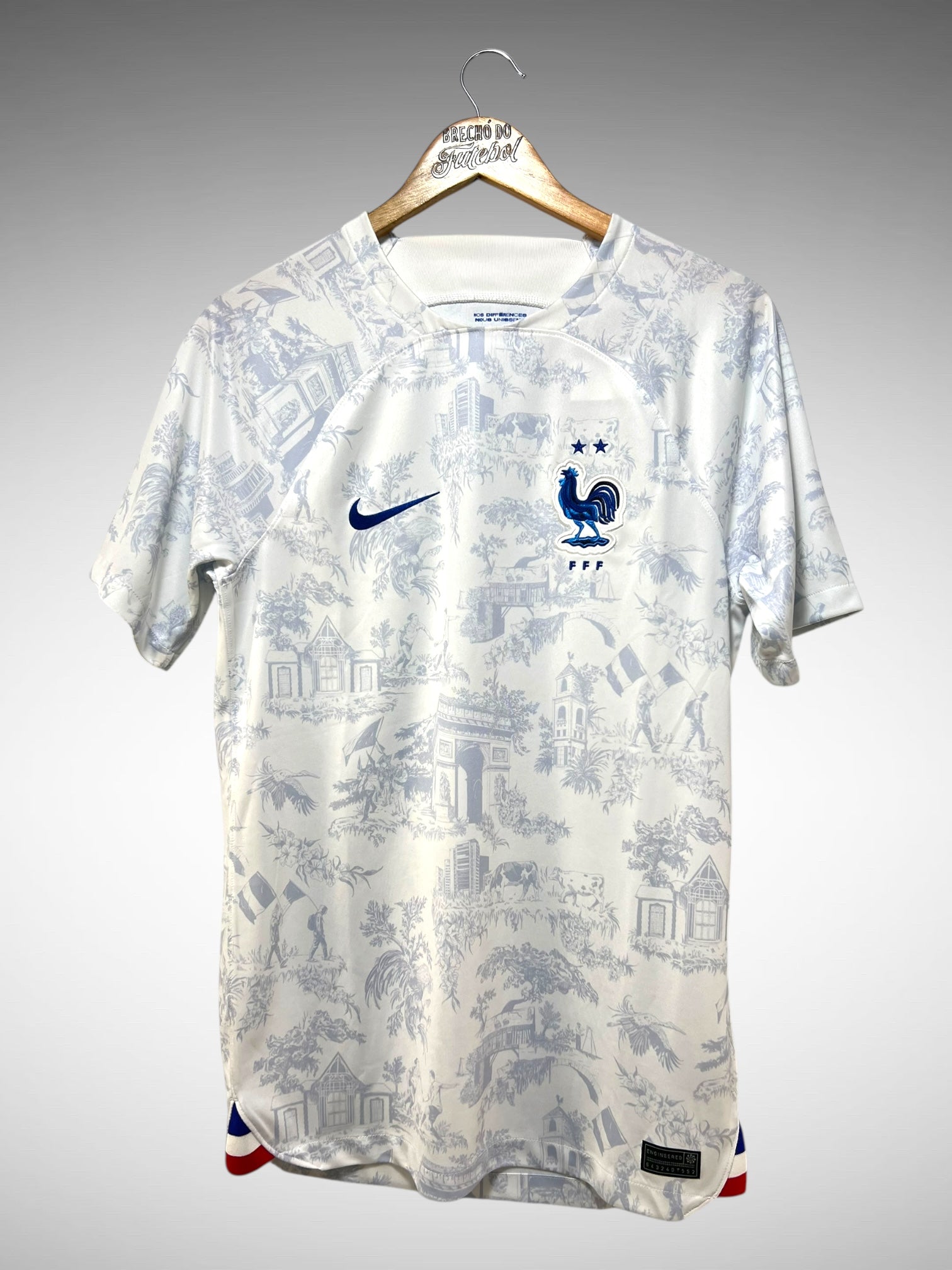 França 2022 Segunda Camisa Tam P.