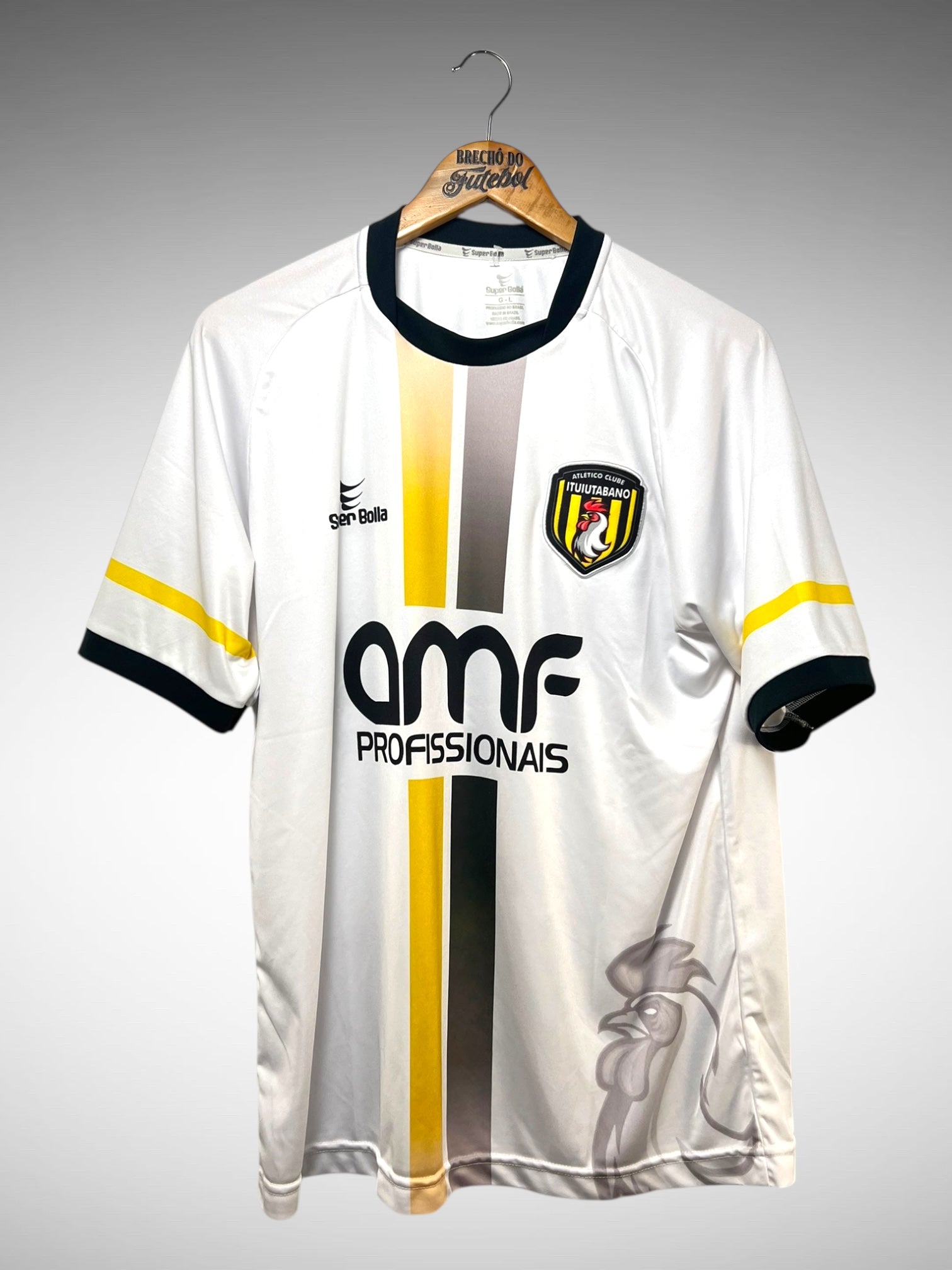 Atlético Ituiutabano-MG Segunda Camisa Tam G N 9.