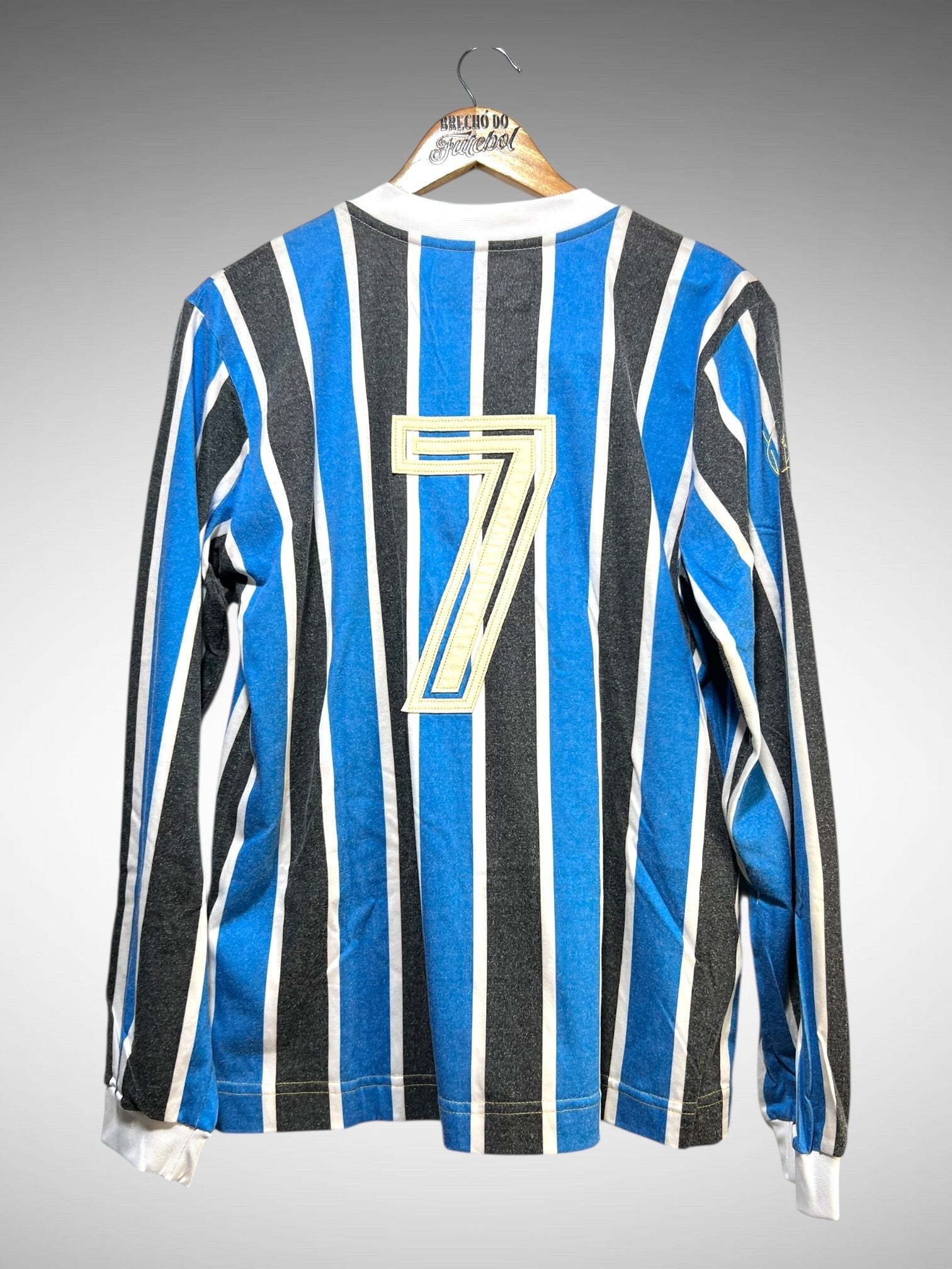Grêmio 1983 Retrô Primeira Camisa Tam M N 7 Mangas Longas.
