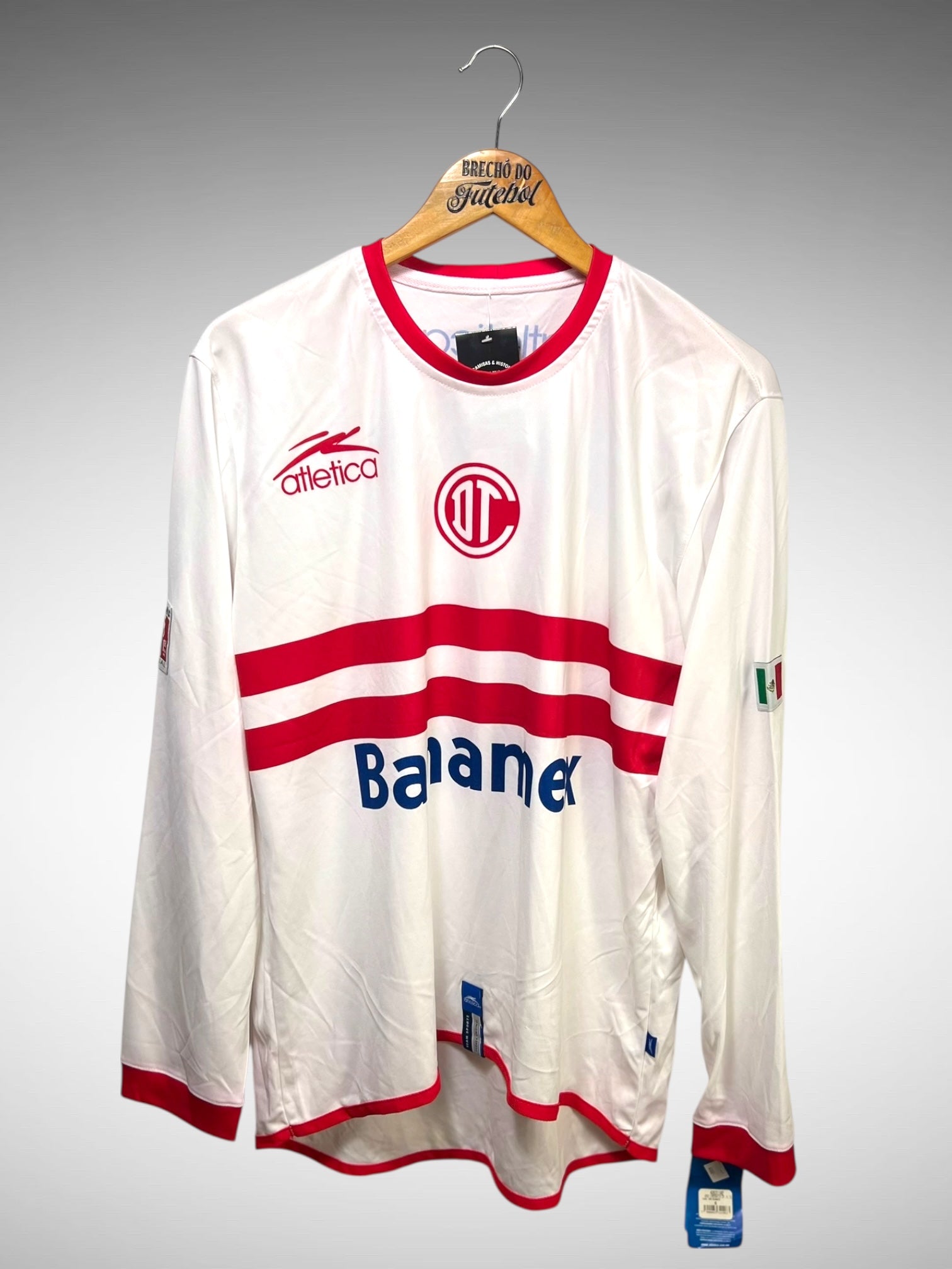Toluca 2007 Primeira Camisa Tam G Manga Longa.