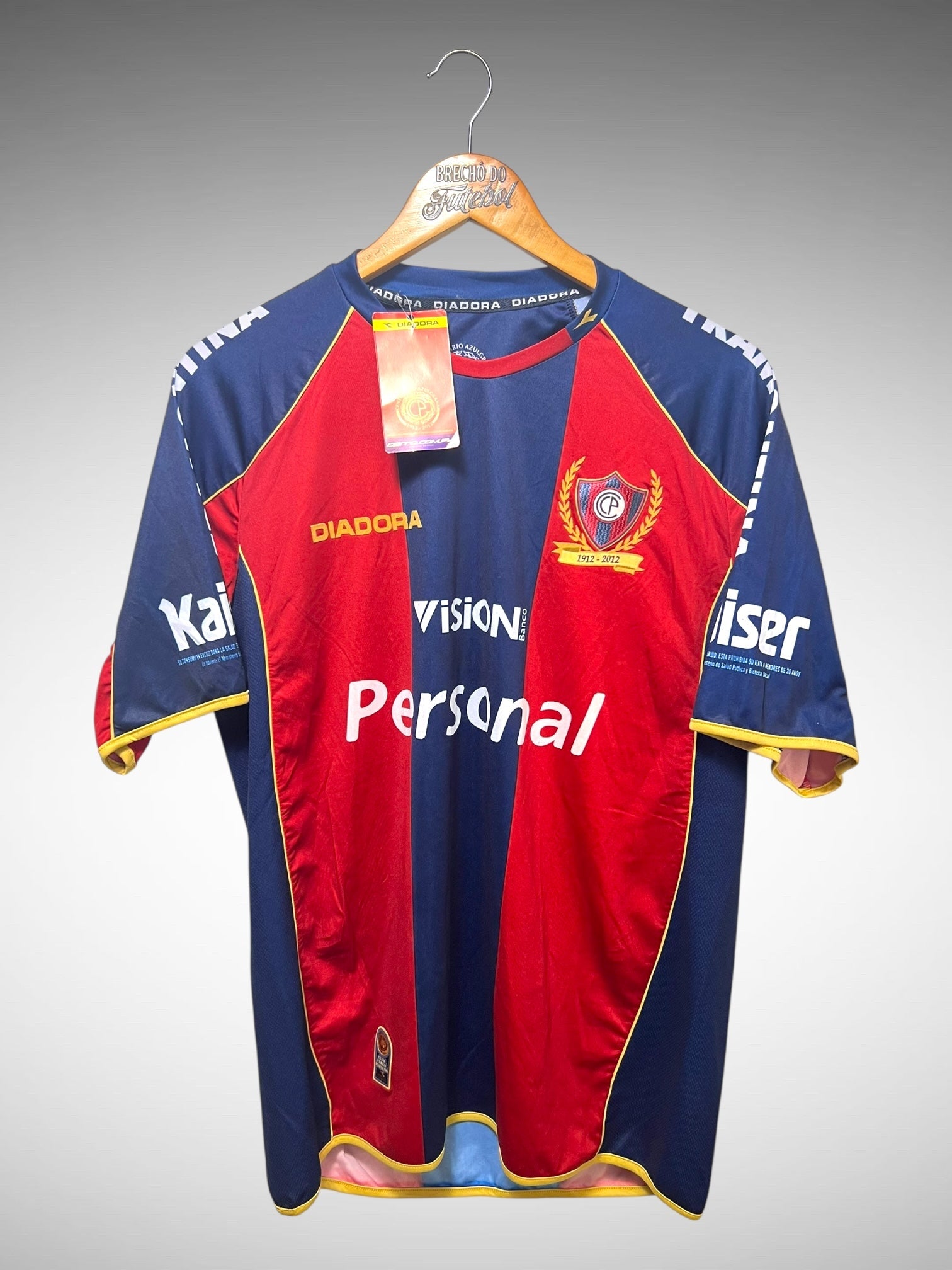 Cerro Porteño 2012 Primeira Camisa Centenário Tam G.