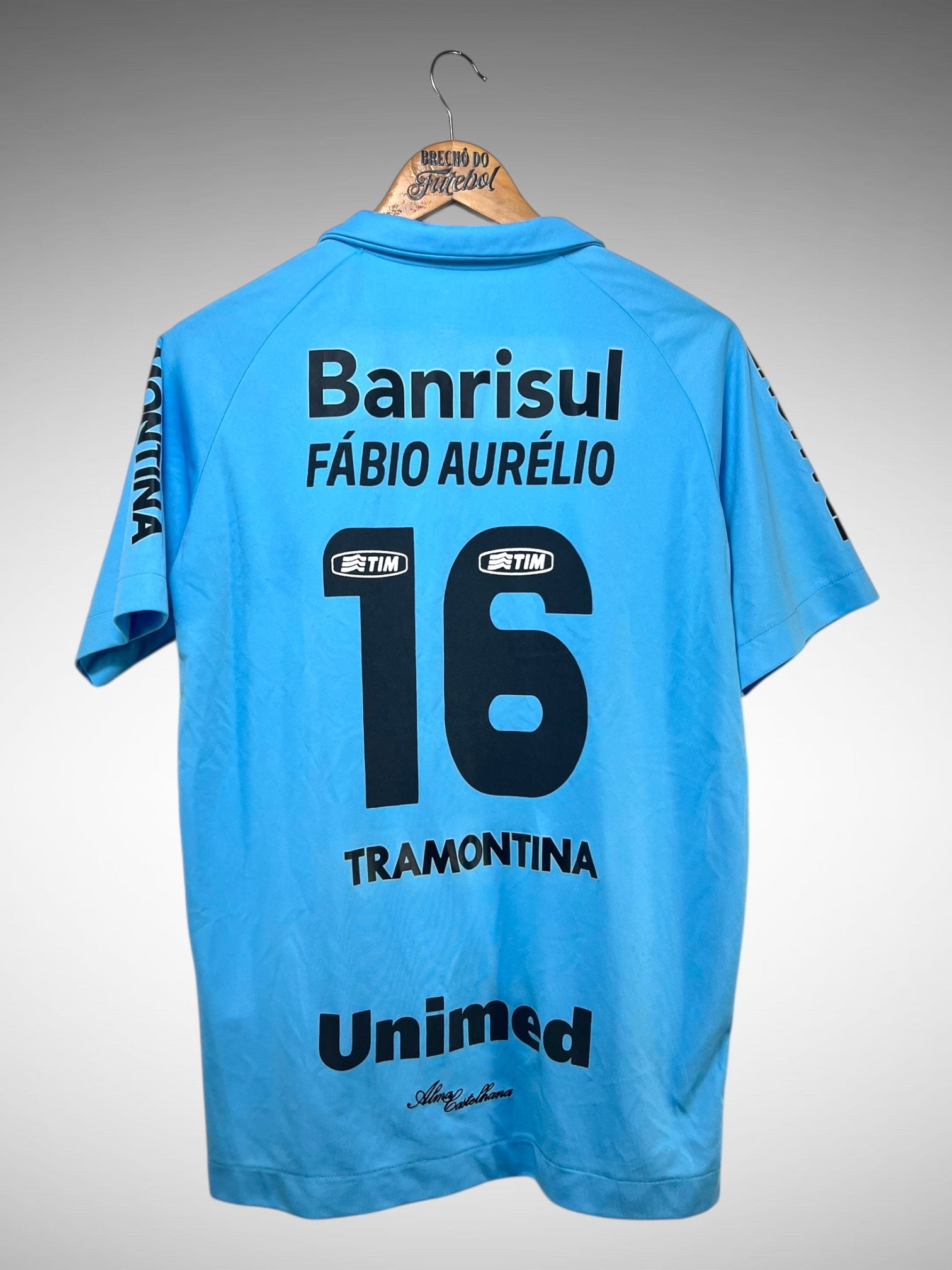 Grêmio 2012 Quarta Camisa Tam G N 16 Fábio Aurélio.