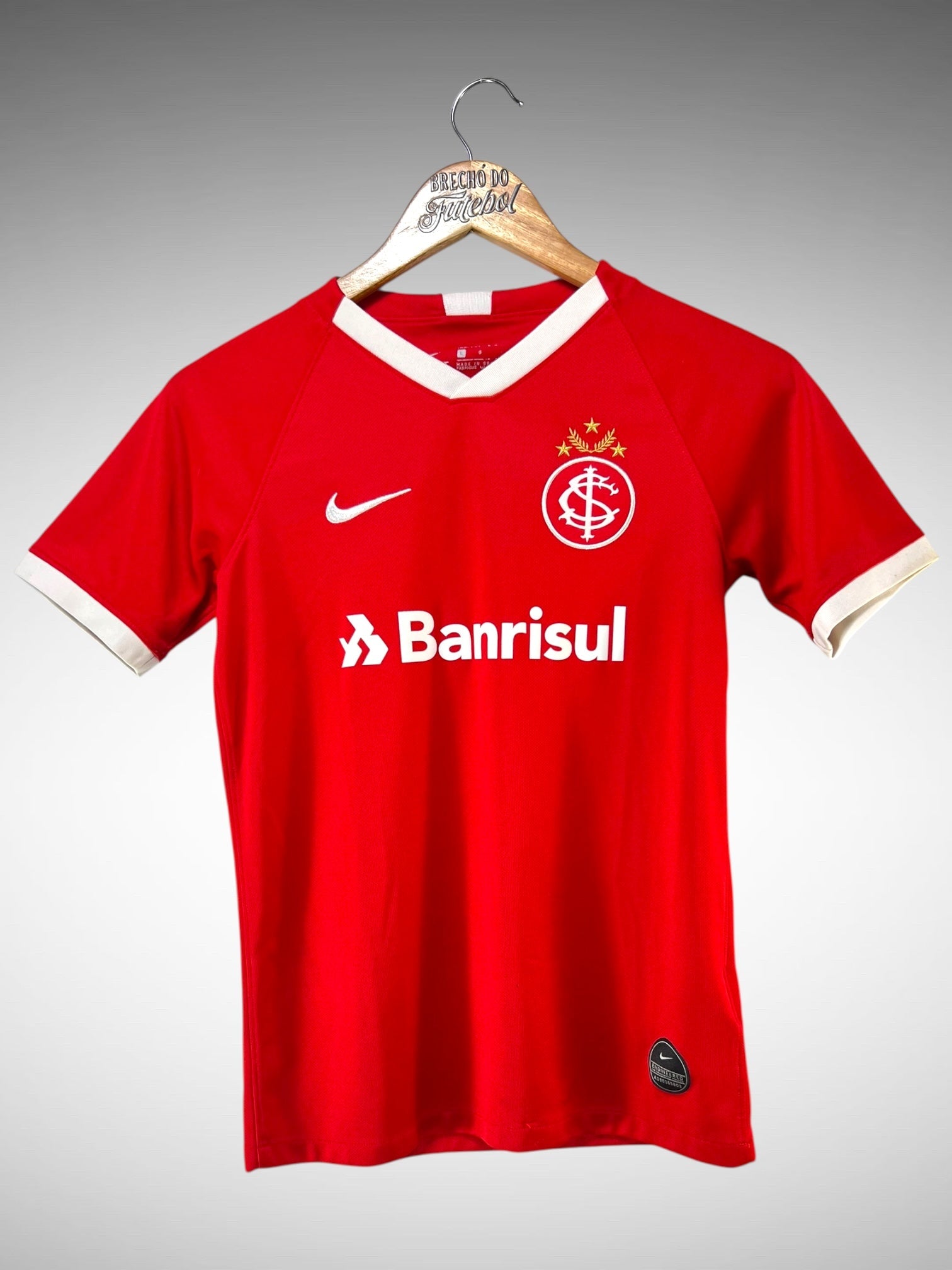 Internacional 2019 Primeira Camisa Tam 14 Anos Infantil N 15 V. Cuesta.