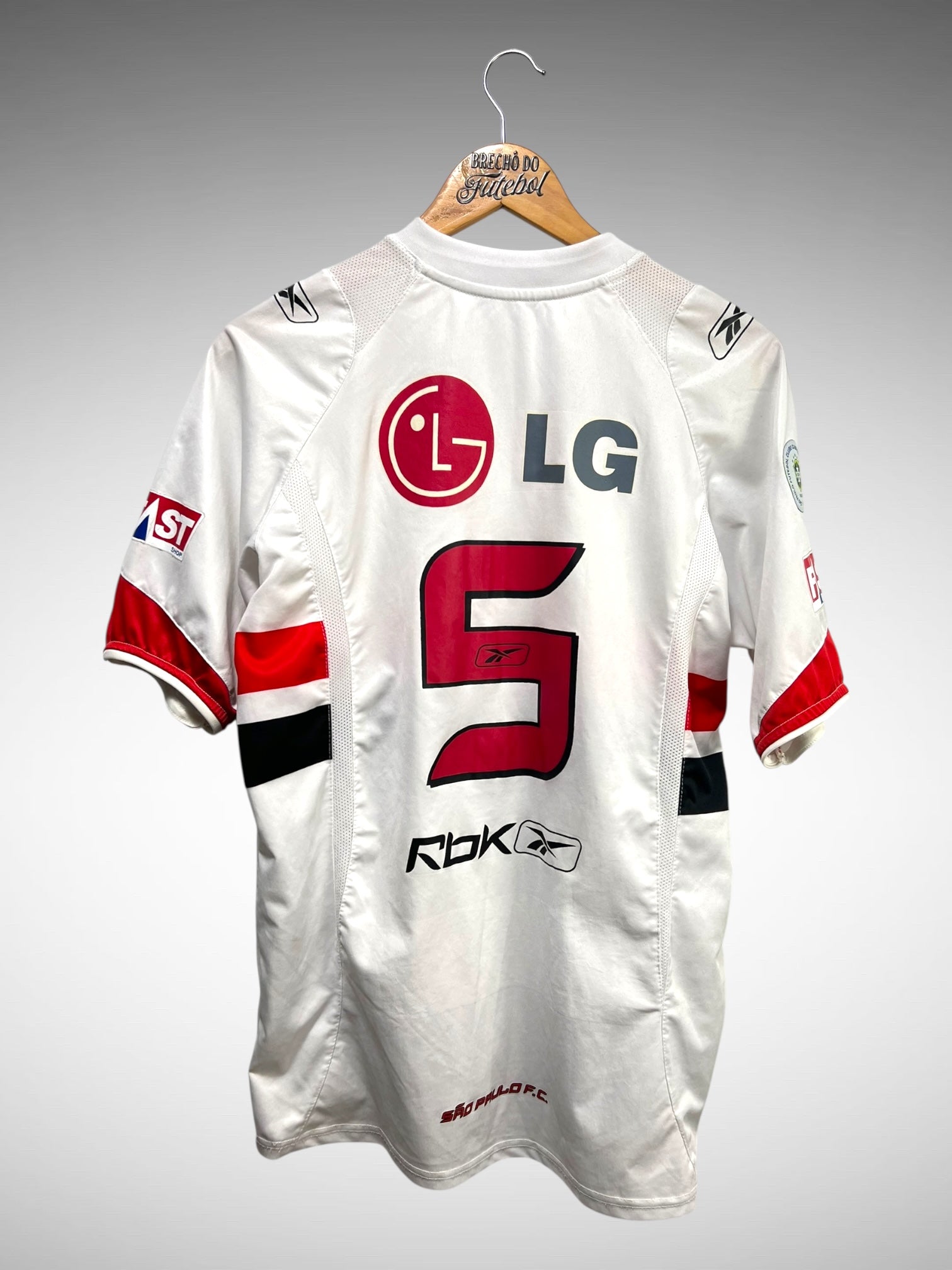 São Paulo 2007 Primeira Camisa Tam M Nº 5.