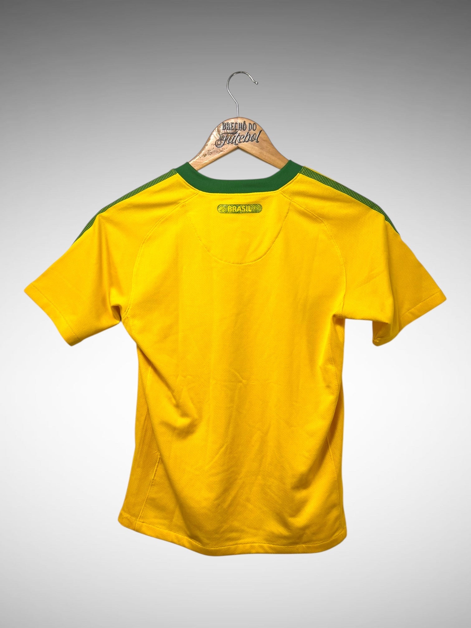Brasil 2010 Primeira Camisa Tam 10 Anos Infantil.