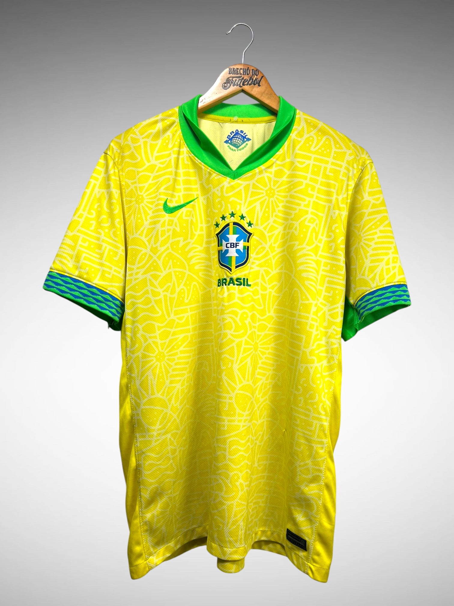 Brasil 2024 Primeira Camisa Tam GG.