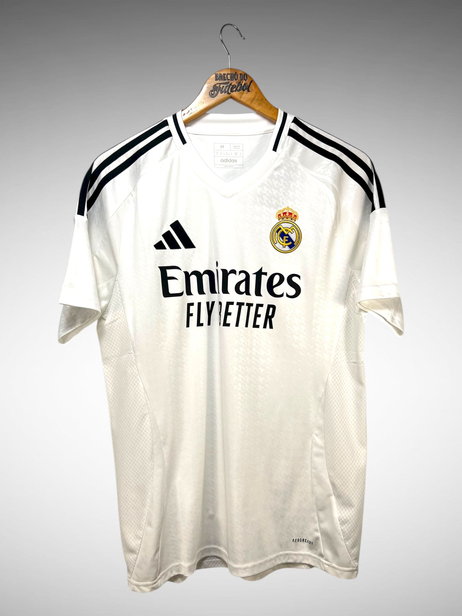 Real Madrid 2024 Primeira Camisa Tam M.