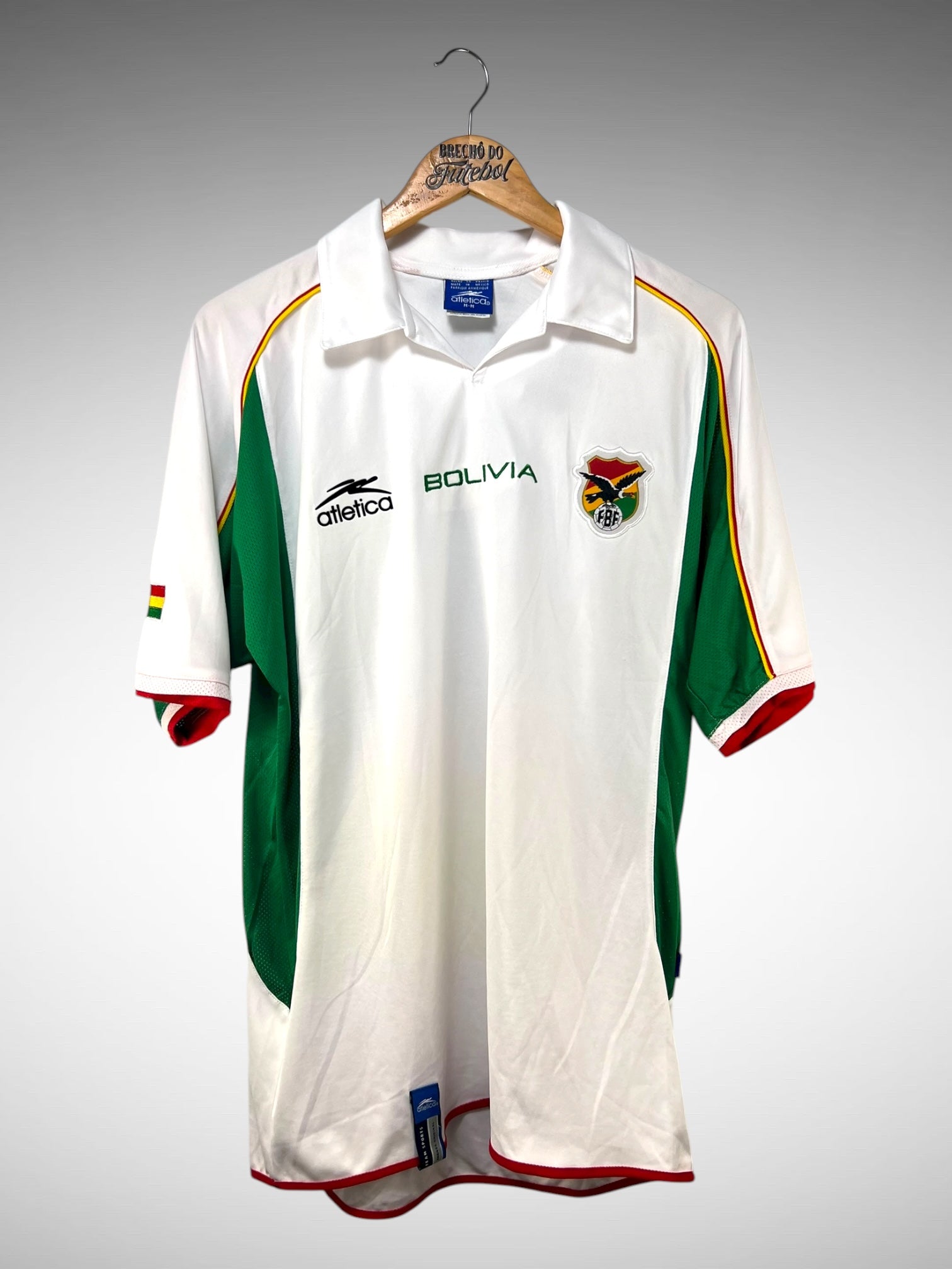 Bolivia 2004 Segunda Camisa Tam M.