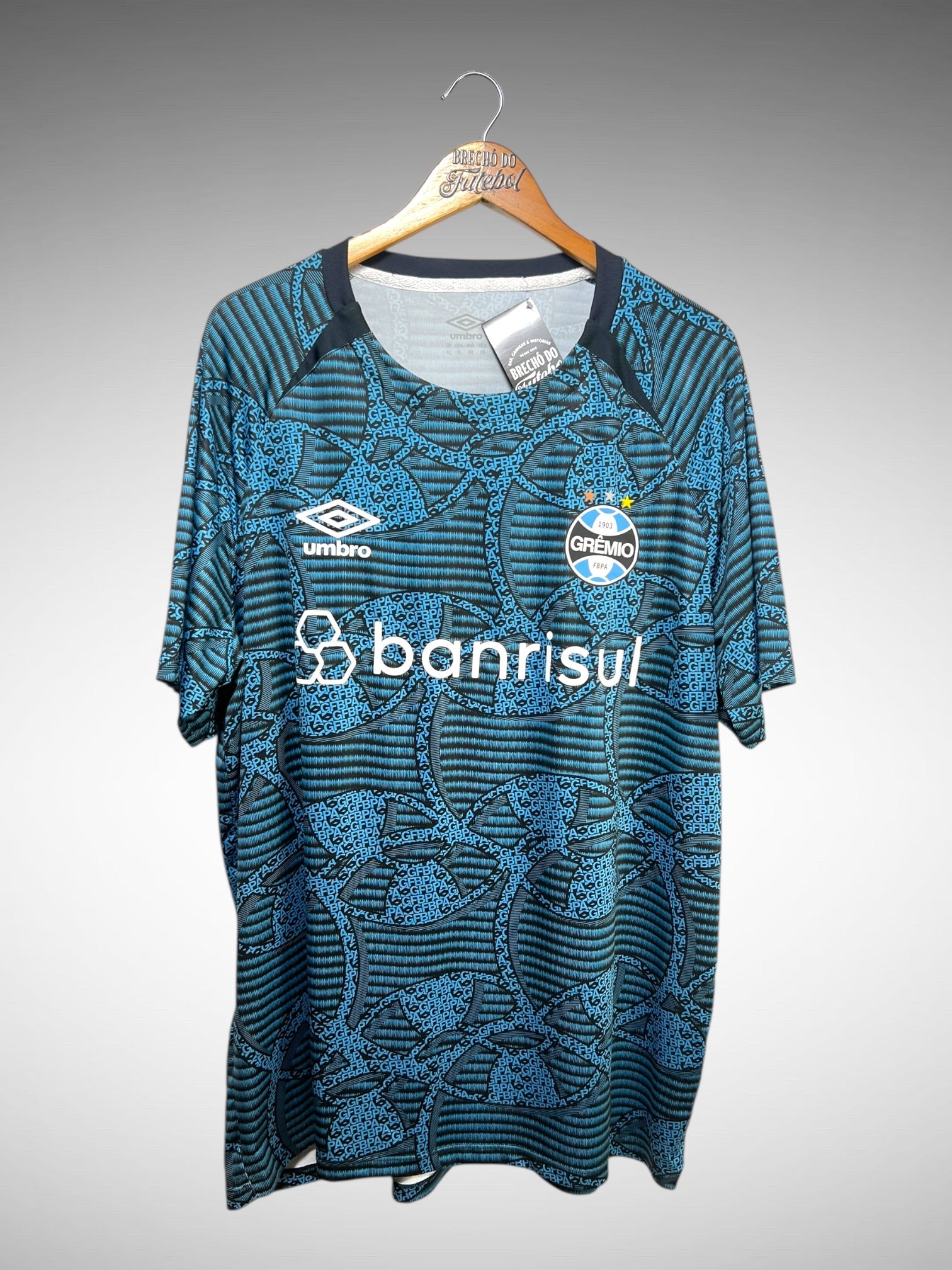 Grêmio 2024 Camisa de Aquecimento Tam GG.