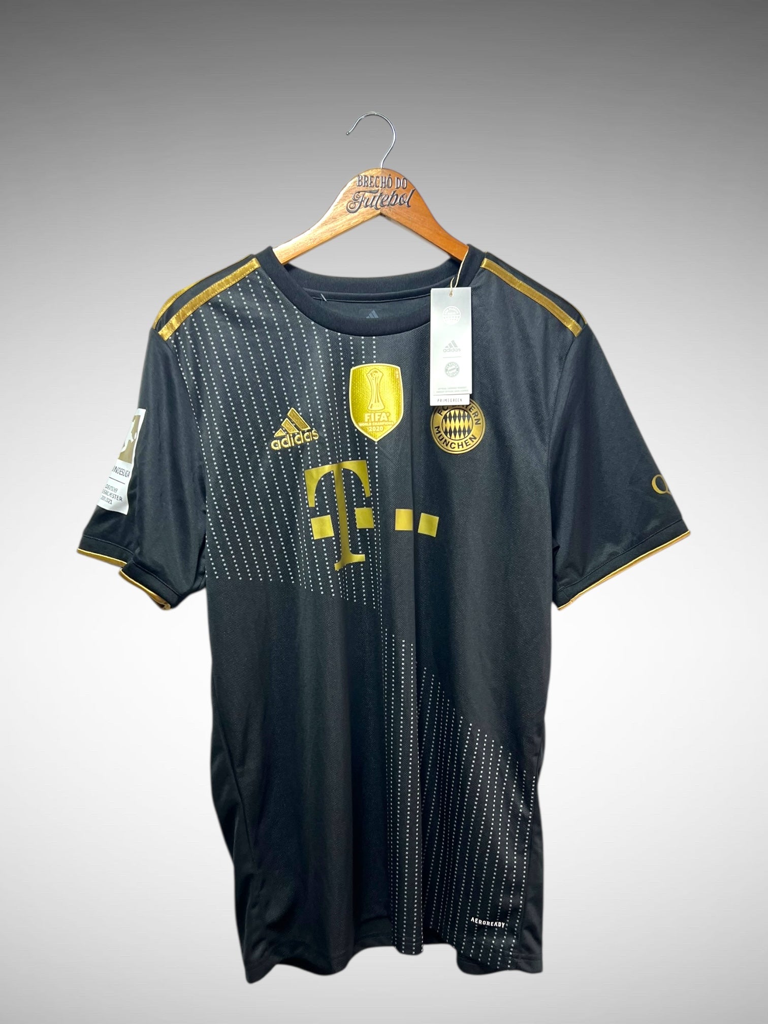 Bayern De Munique 2021 Segunda Camisa Tam G N 9 Lewandowski.