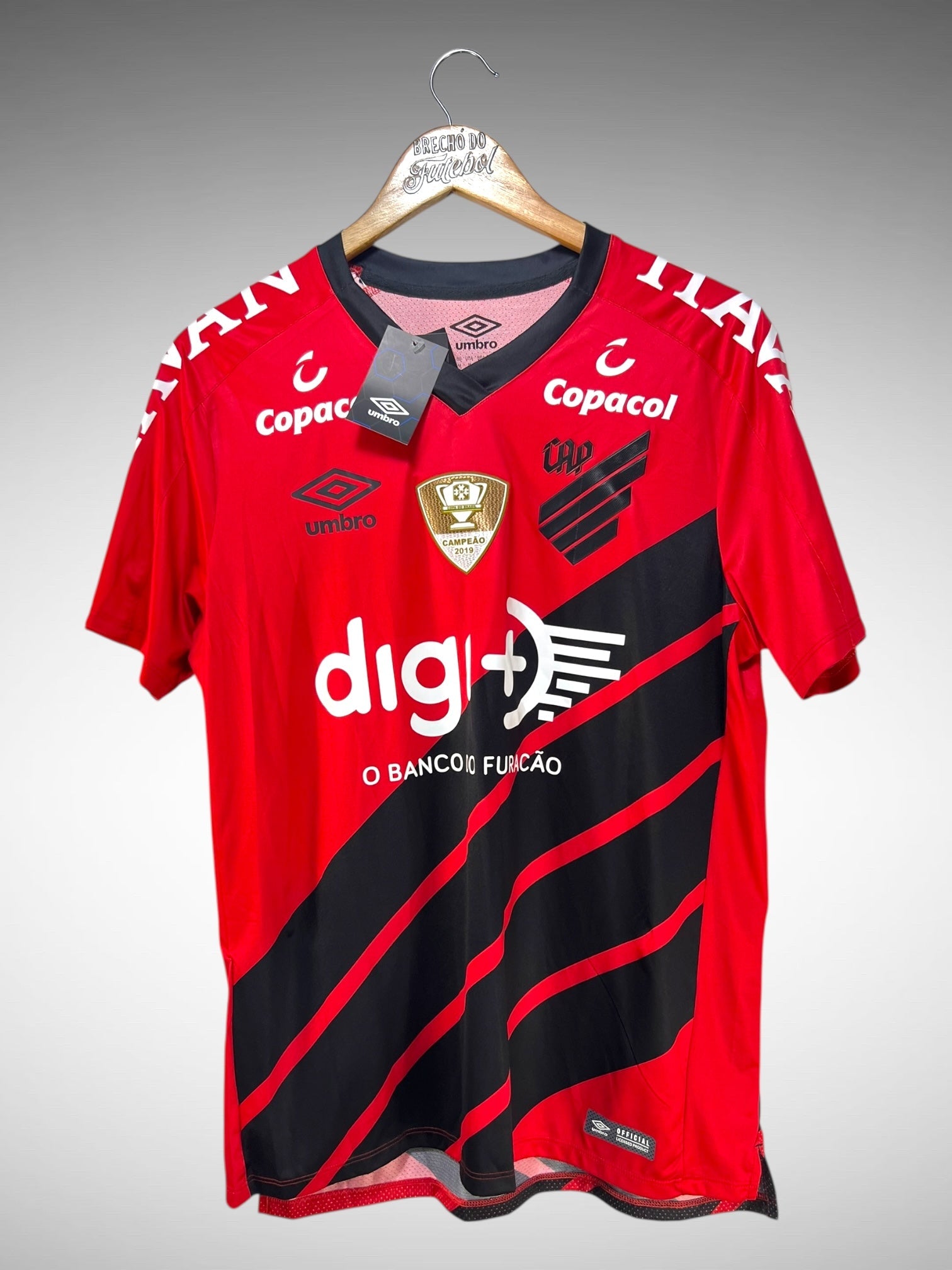 Athlético Paranaense 2019 Primeira Camisa Tam M N 7 Rony.