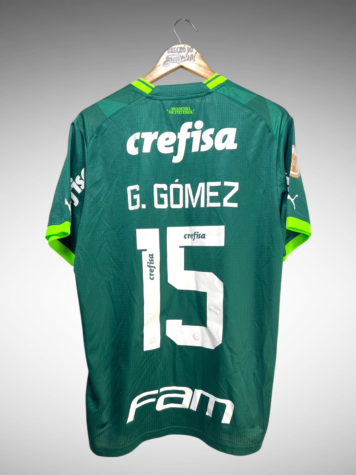 Palmeiras 2023 Primeira Camisa Tam G N 15 G. Gómez.