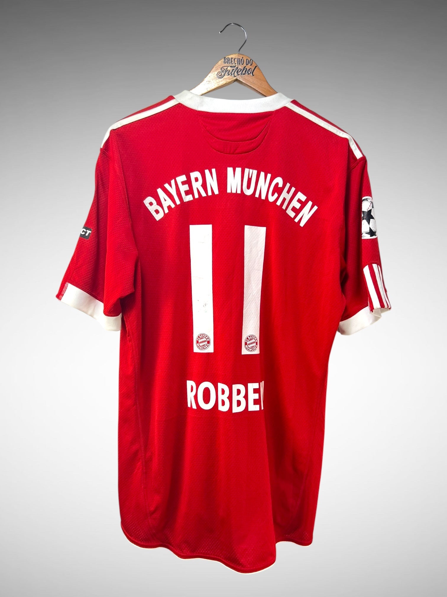 Bayern De Munique 2009 Primeira Camisa Tam G N 11 Robben.