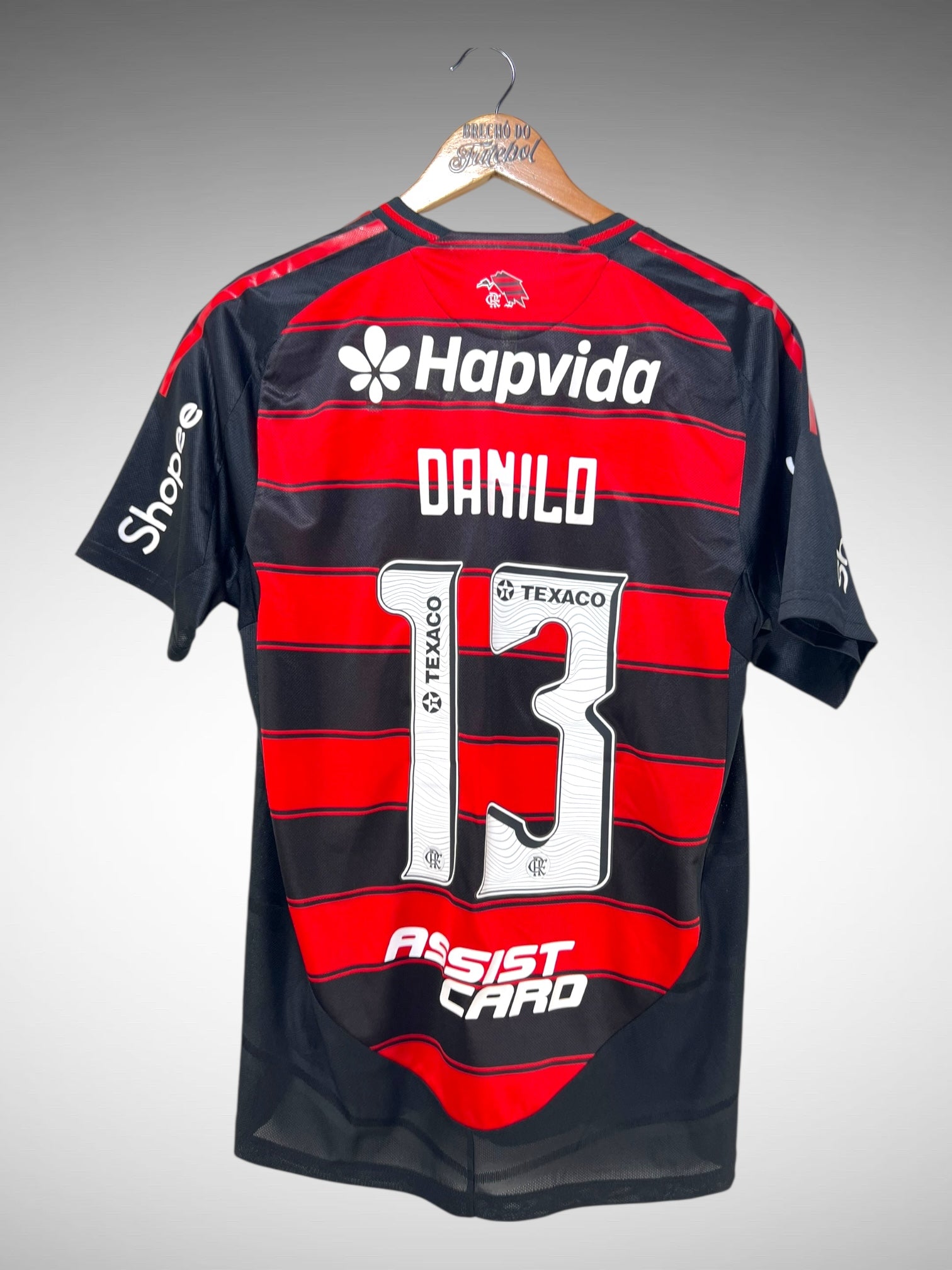 Flamengo 2025 Primeira Camisa Tam G N 13 Danilo.