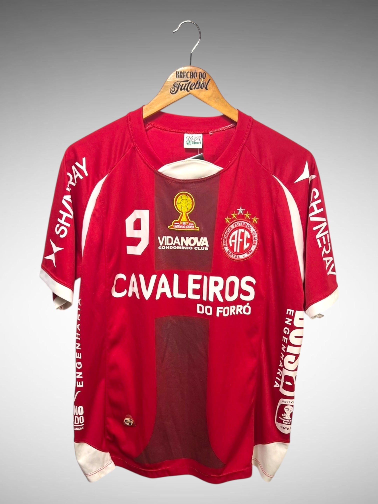 América de Natal 2012 Primeira Camisa Tam G Nº9.