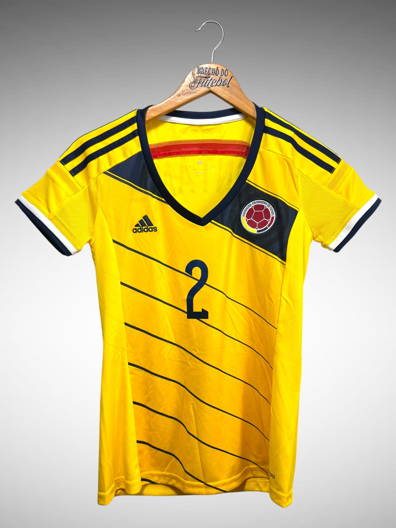 Colômbia 2014 Primeira Camisa Tam P N 2 Montaño Feminino.
