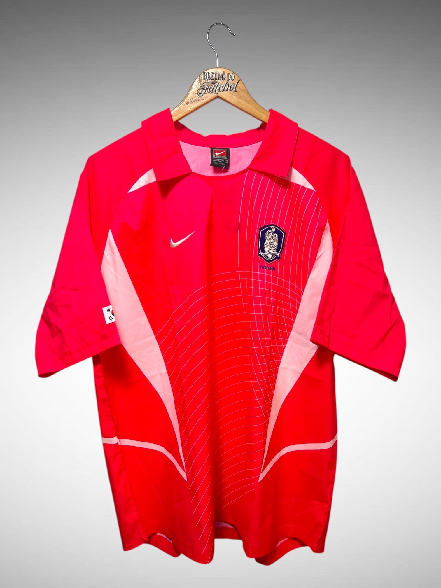 Coréia do Sul 2002 Primeira Camisa Tam GG.