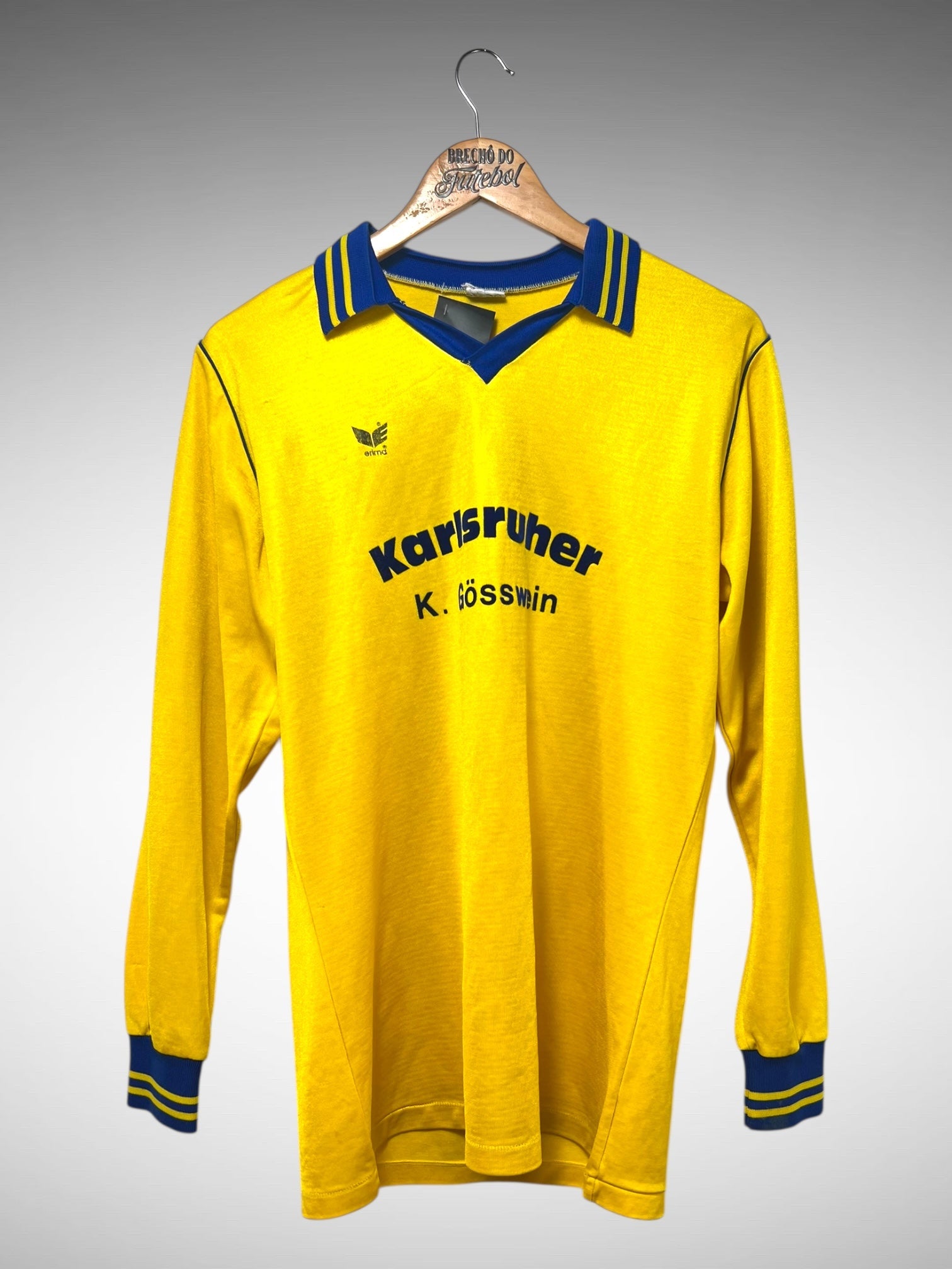 Karlsruher SC Terceira Camisa Tam G N 6.