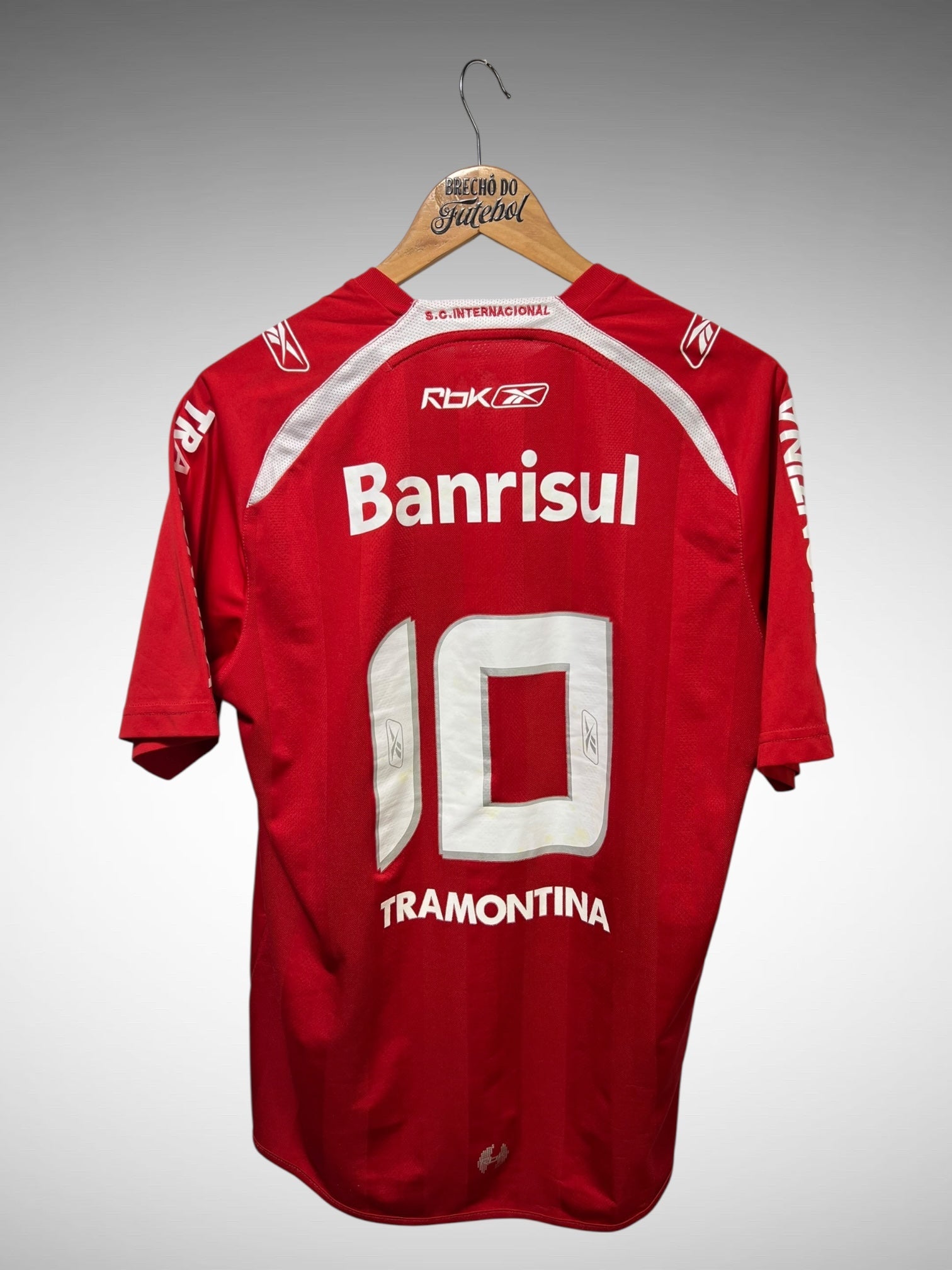 Internacional 2008 Primeira Camisa Tam G N 10.