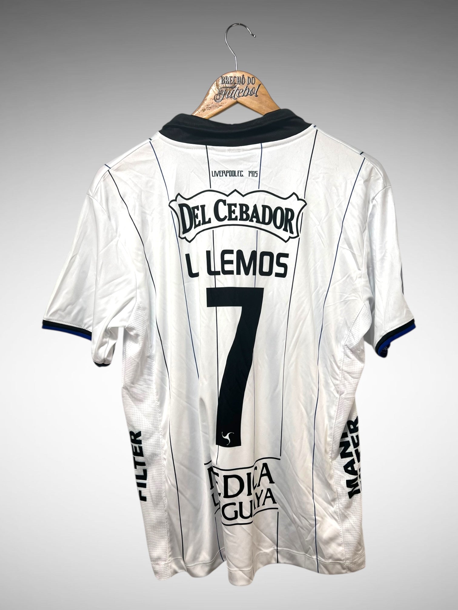 Liverpool FC Montevideo 2024 Primeira Camisa Tam M N 7 L. Lemos.
