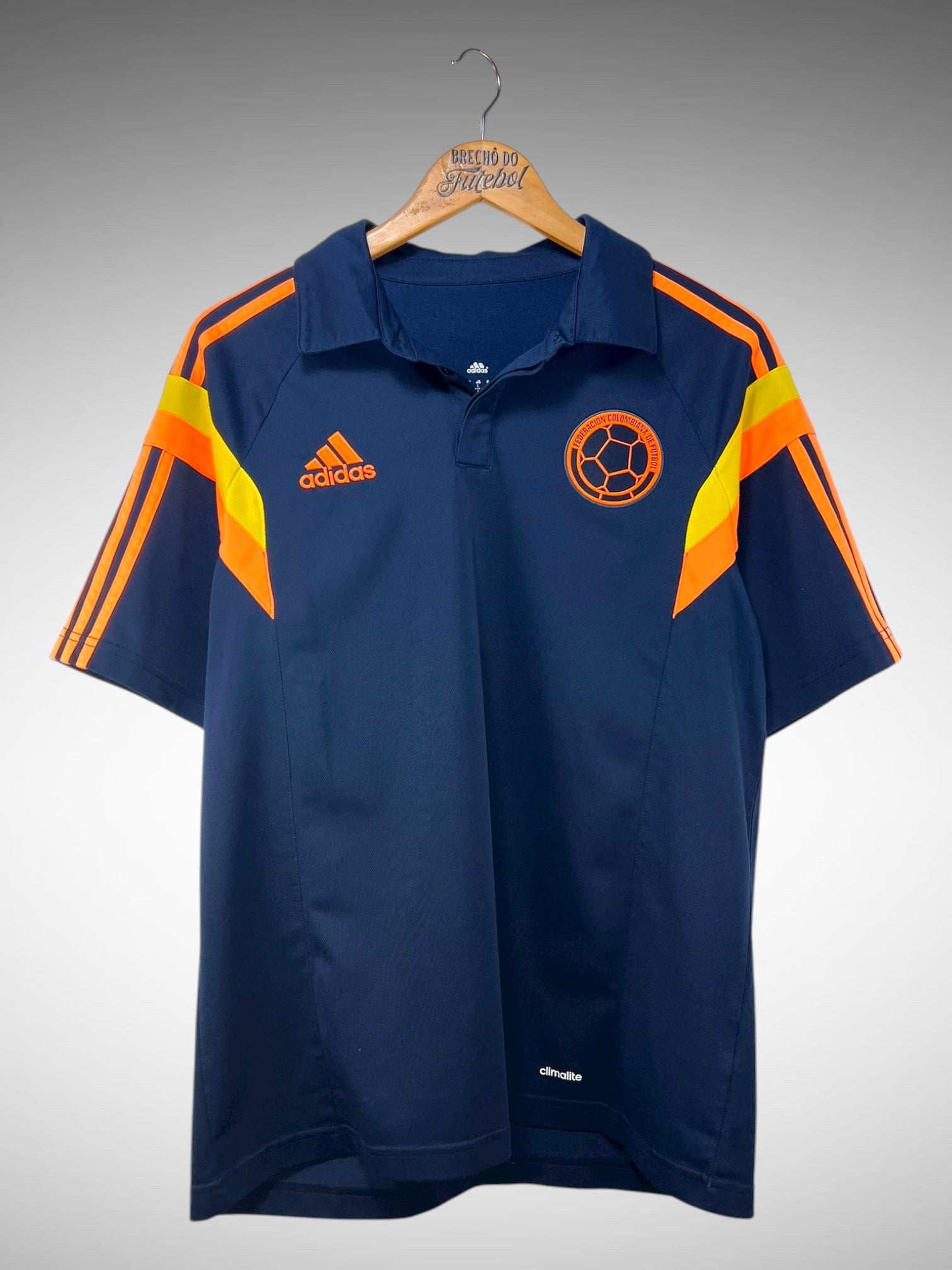 Colombia 2014 Camisa De Viagem Tam G.