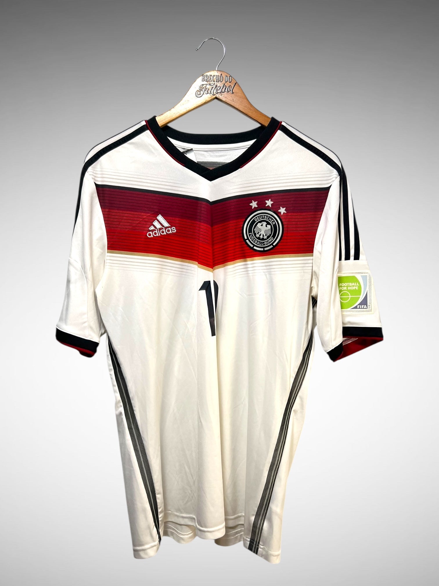 Alemanha 2014 Primeira Camisa Tam G N 19 Gotze.