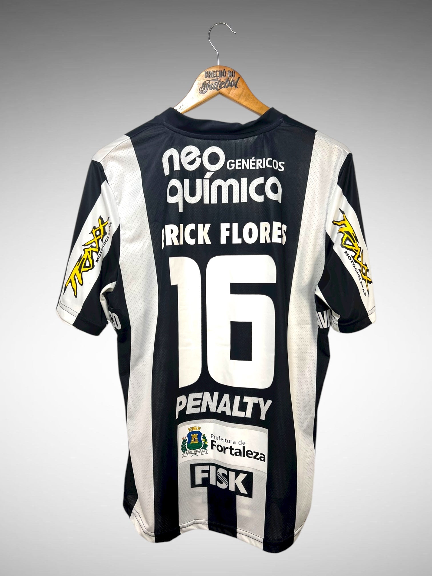 Ceará 2010 Primeira Camisa Tam G N 16 Erick Flores.