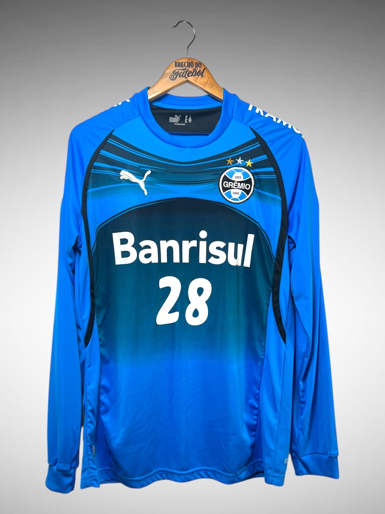 Grêmio 2010 Camisa De Treino Tam G N 28.