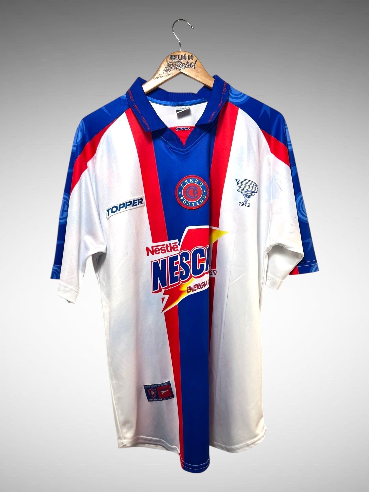 Cerro Porteño 2001 Segunda Camisa Tam GG.