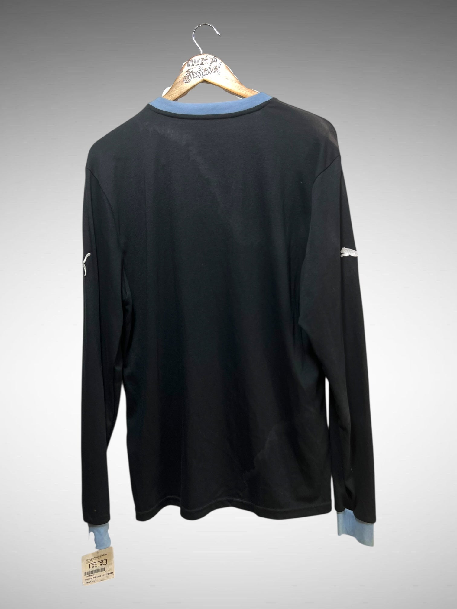 Uruguai 1924 Retrô Camisa Tam GG Mangas Longas.