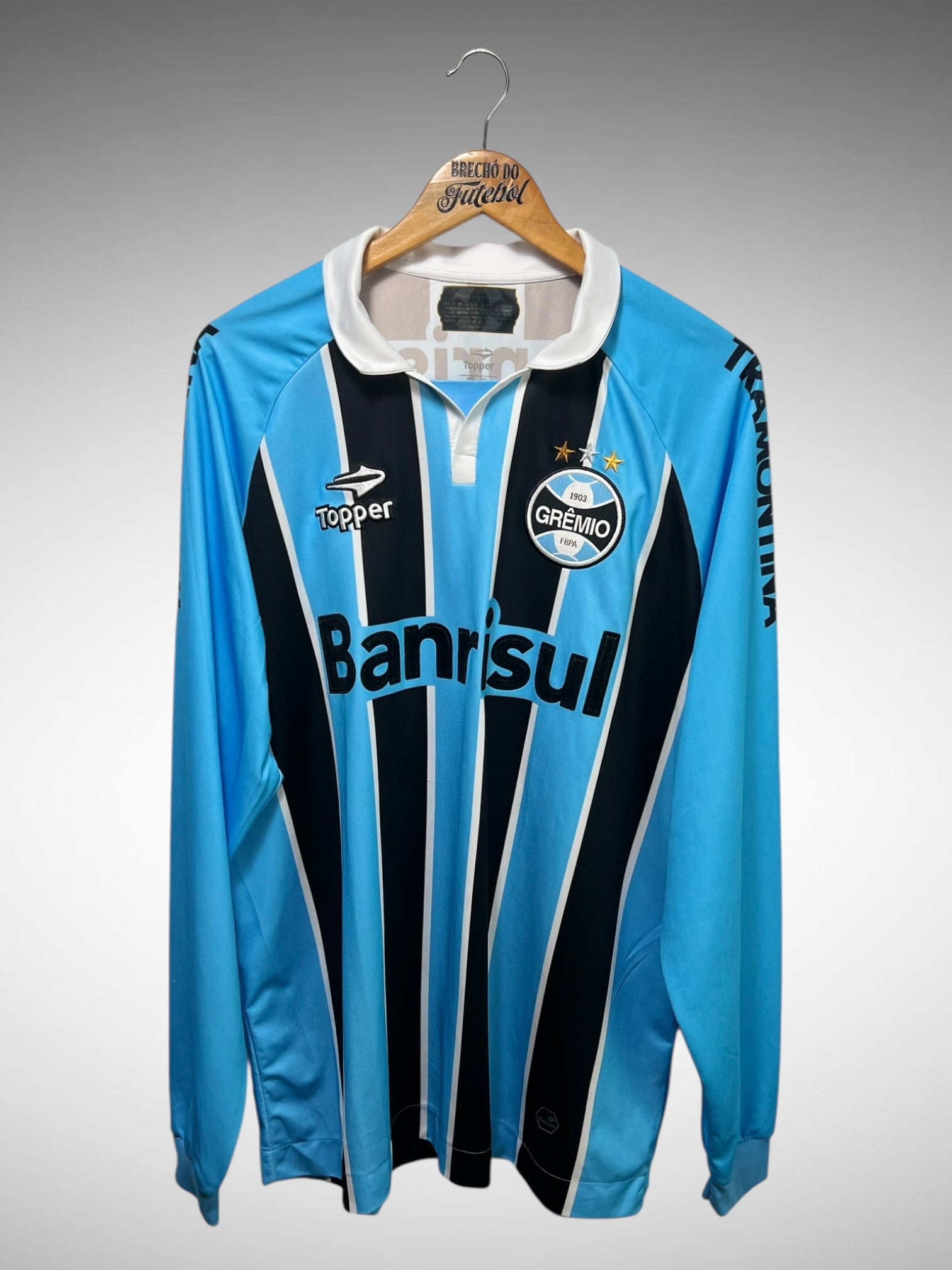 Grêmio 2012 Primeira Camisa Tam 5G Nº30 Manga Longa.