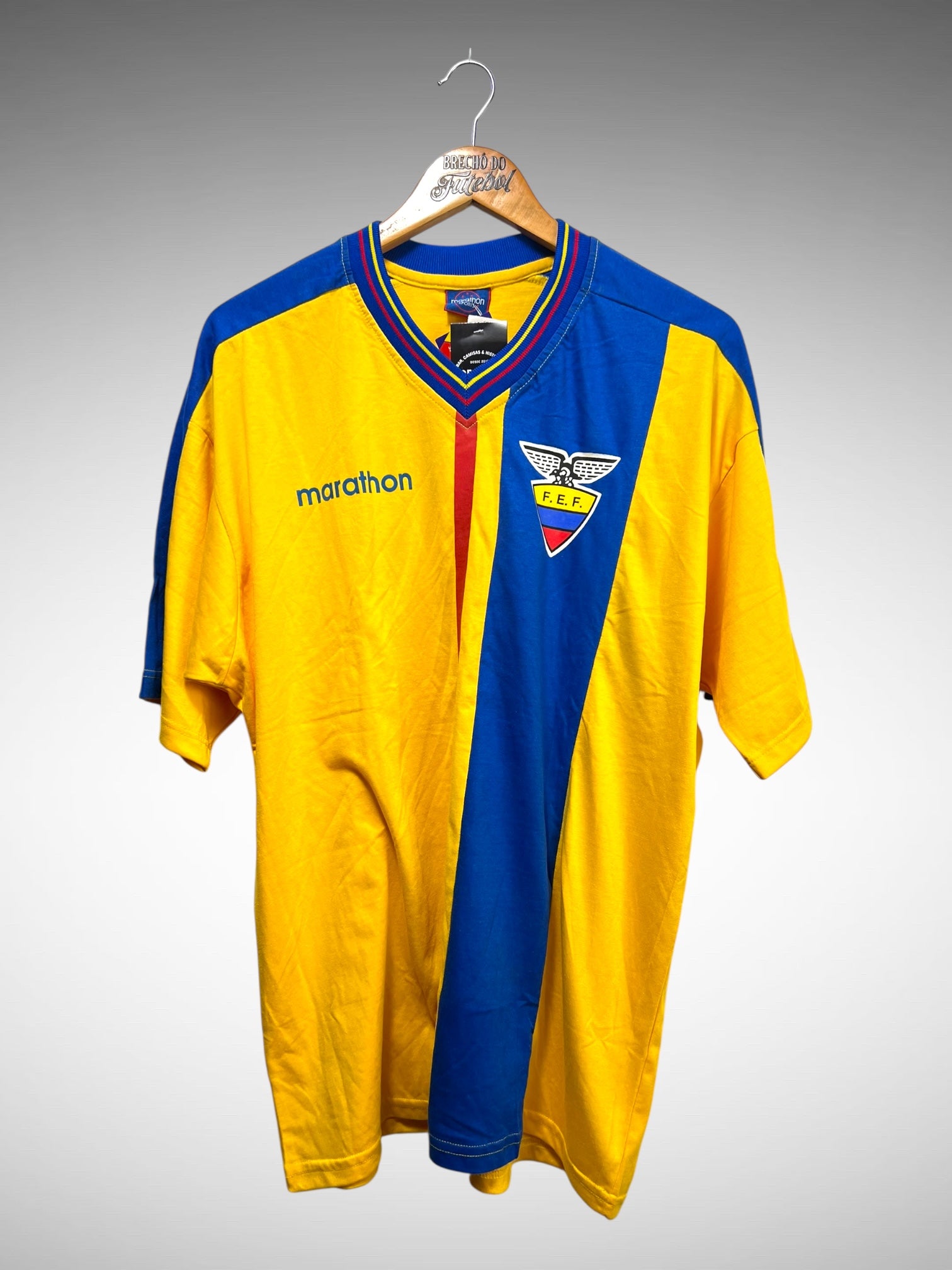 Equador 2000 Primeira Camisa Tam G.