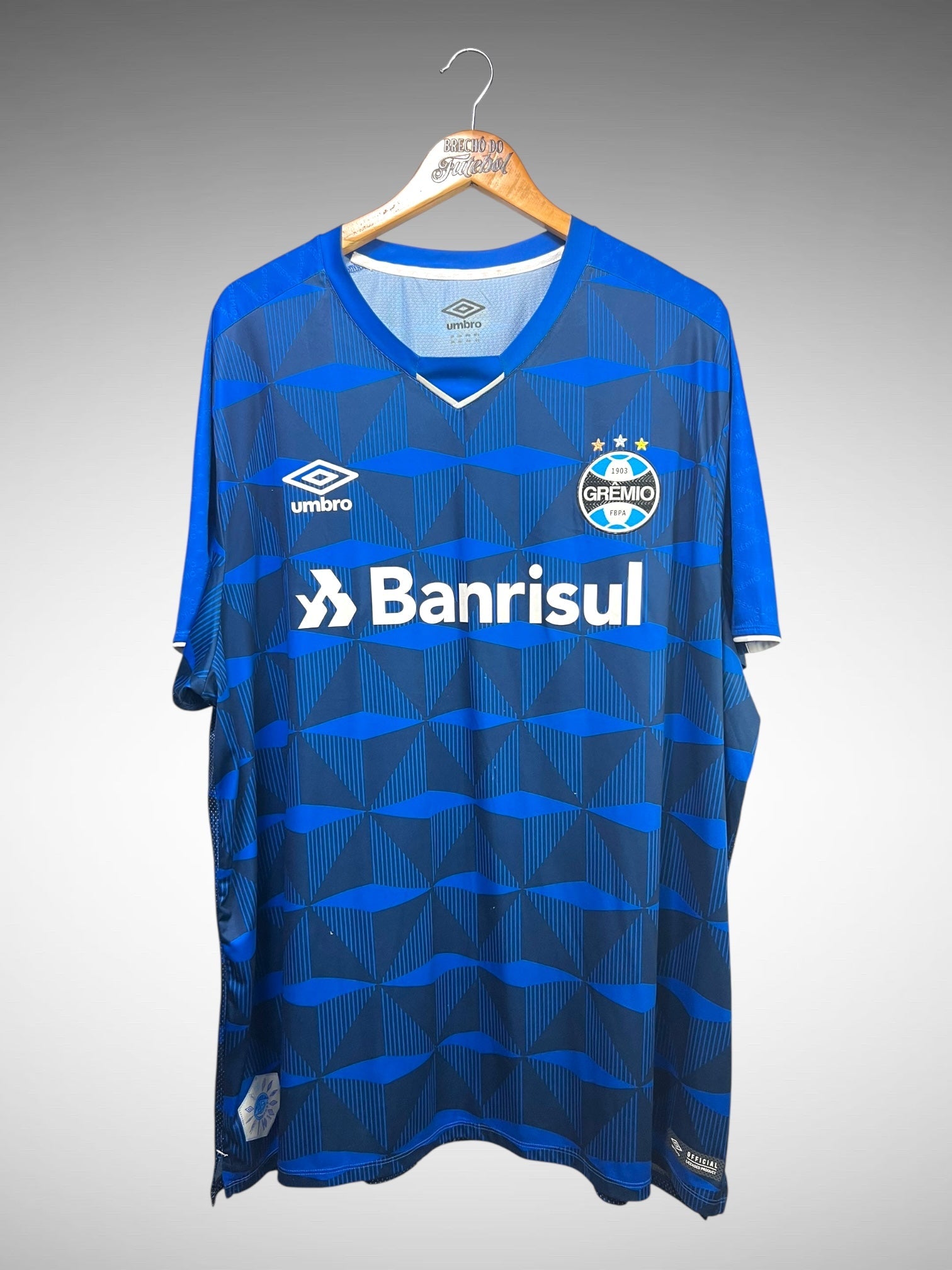 Grêmio 2019 Terceira Camisa Tam 4G N 10.