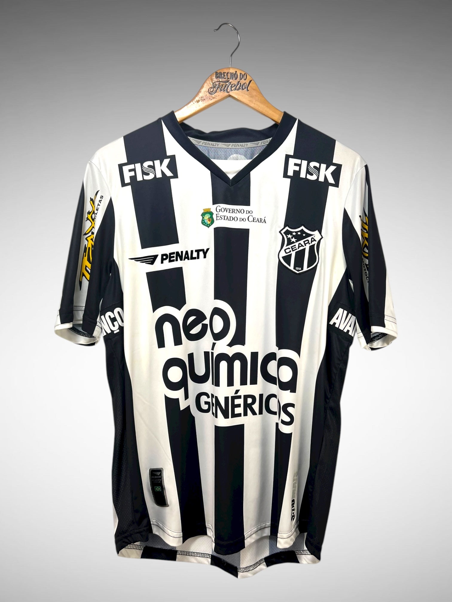 Ceará 2010 Primeira Camisa Tam G N 16 Erick Flores.