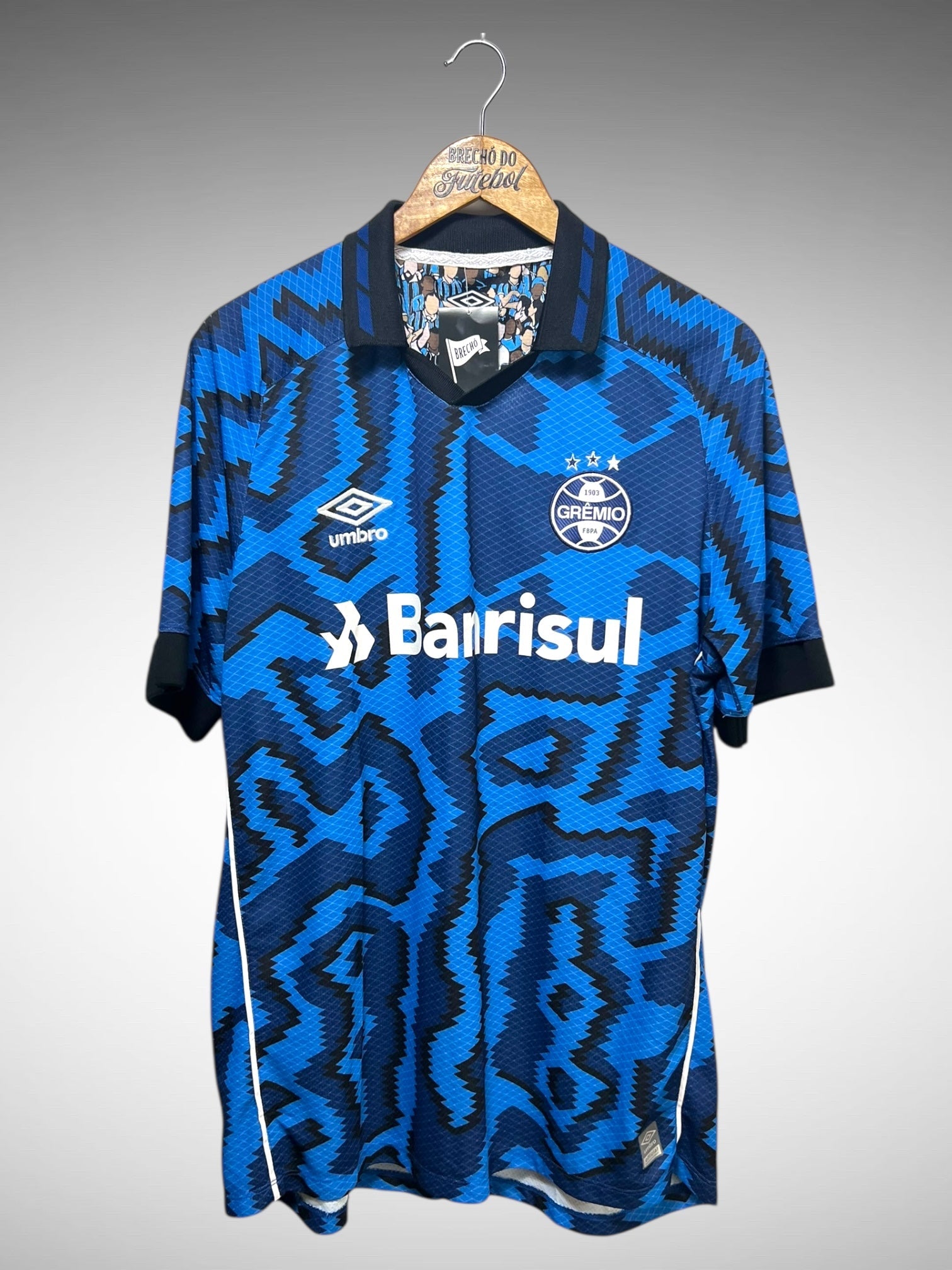 Grêmio 2021 Terceira Camisa Tam GG.