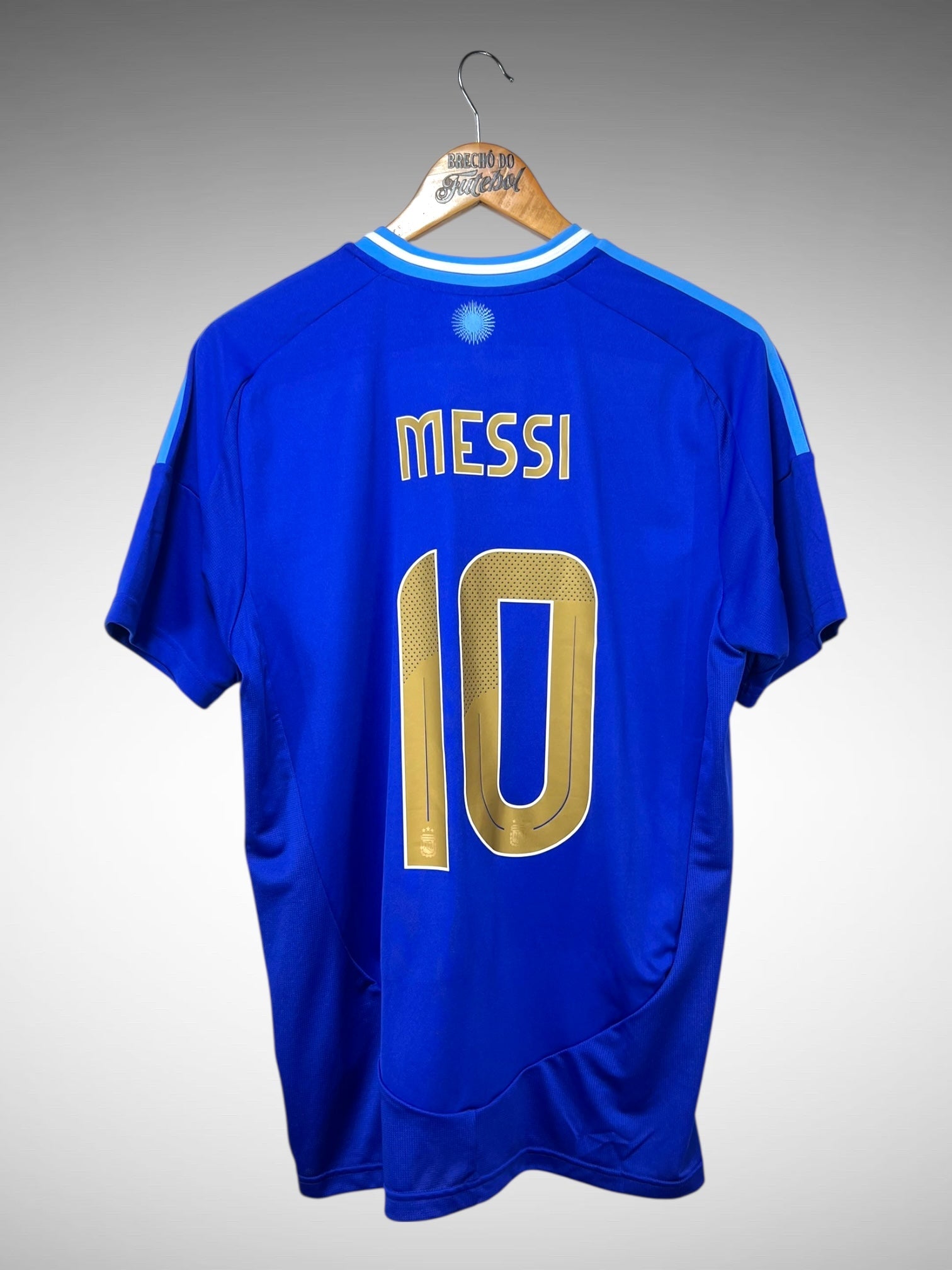 Argentina 2024 Segunda Camisa Tam G N 10 Messi.