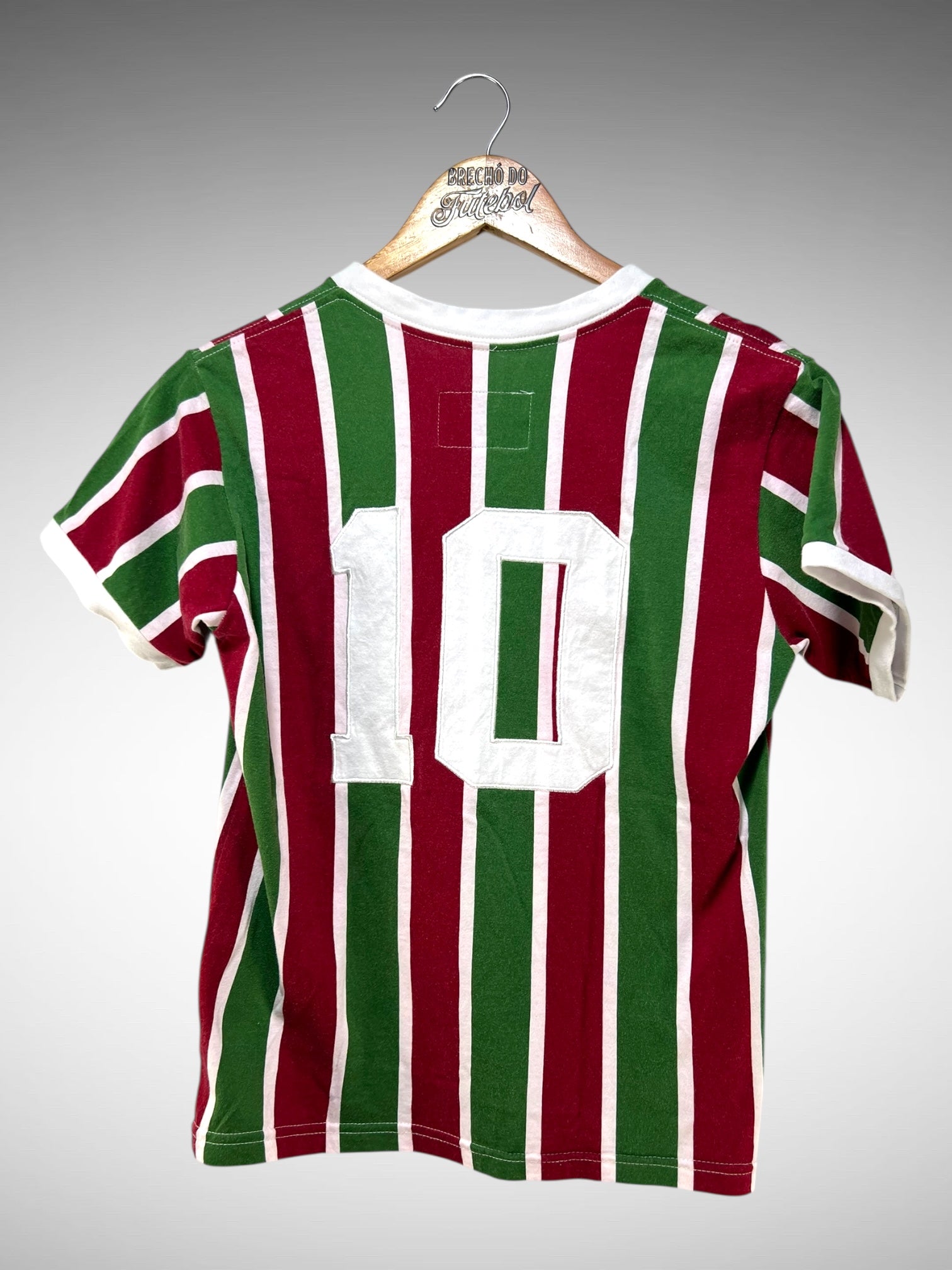 Fluminense  Retrô Primeira Camisa Tam 12 Anos Infantil N 10.