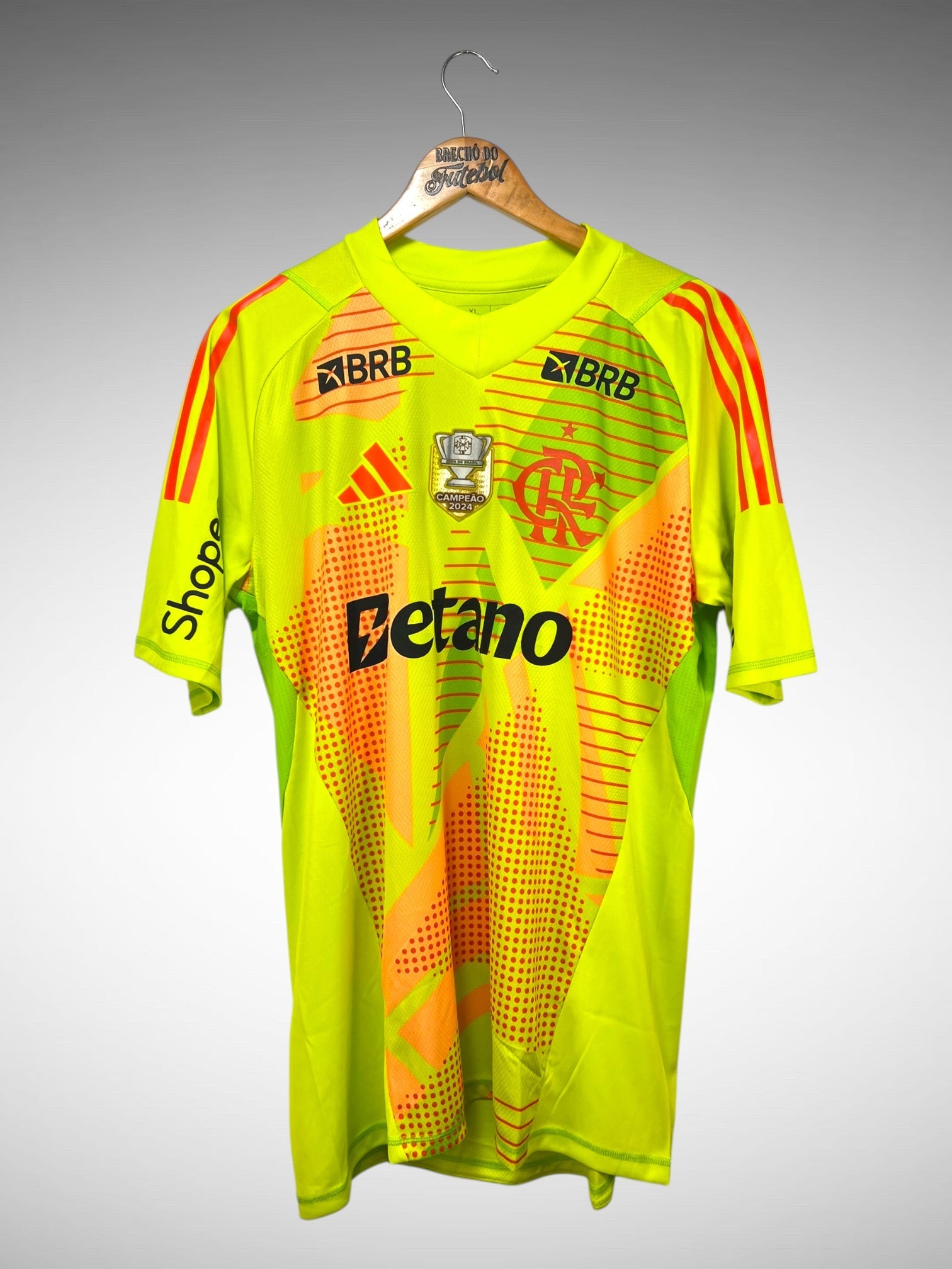Flamengo 2025 Camisa De Goleiro Tam GG N 1 Rossi.
