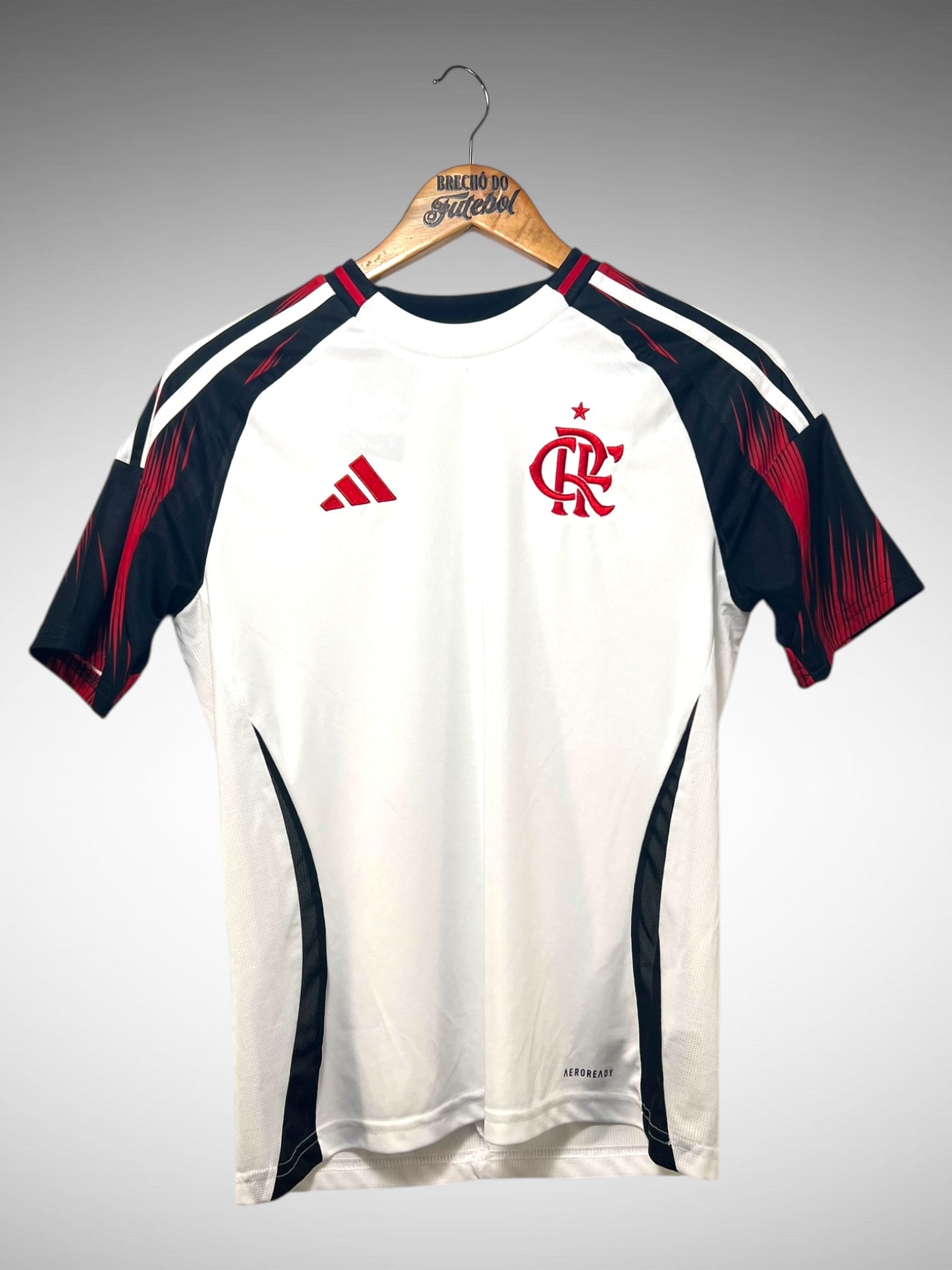 Flamengo 2025 Segunda Camisa Tam 14 Anos Infantil.