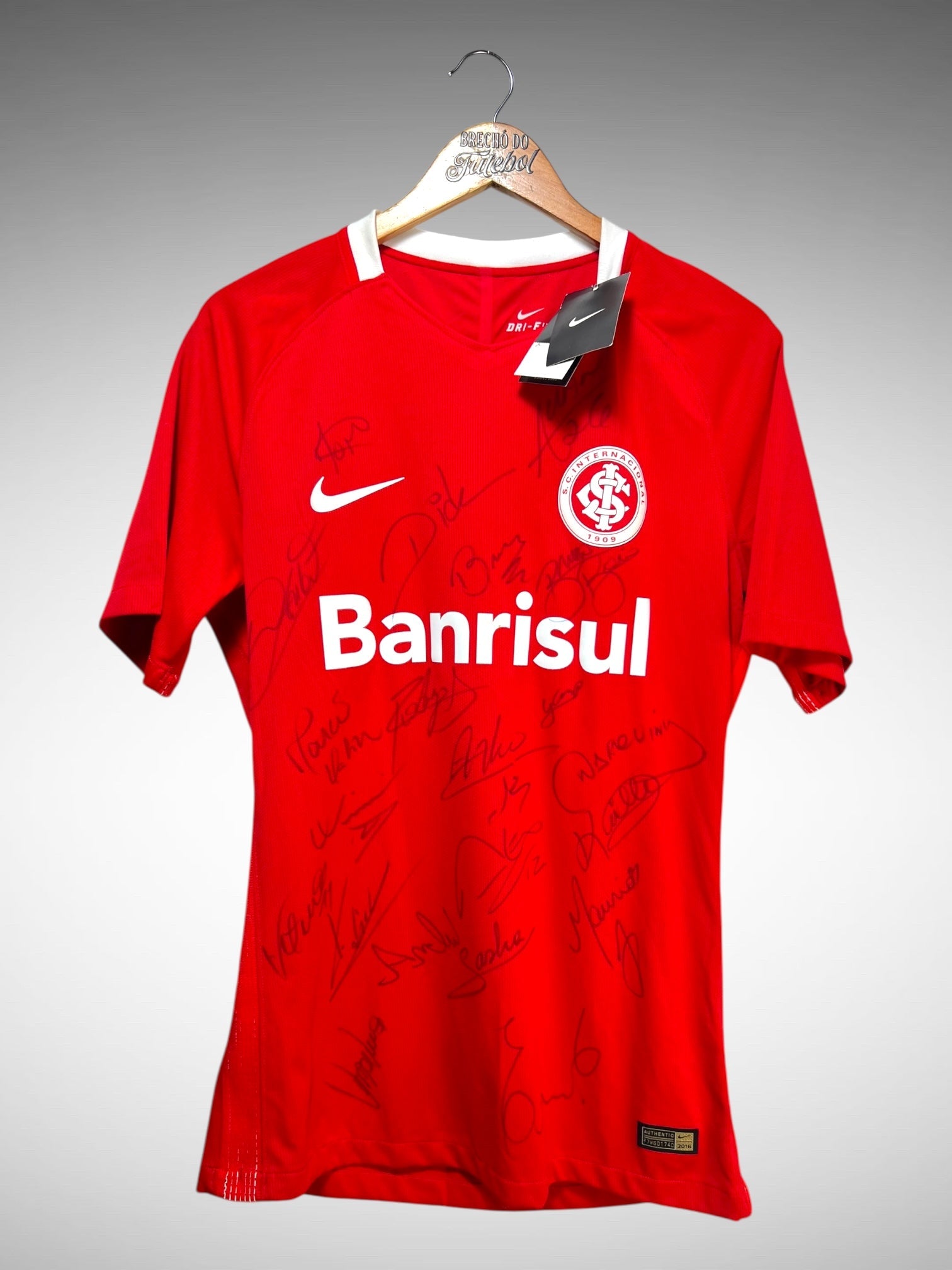 Internacional 2016 Primeira Camisa Tam G N 9 Sasha.