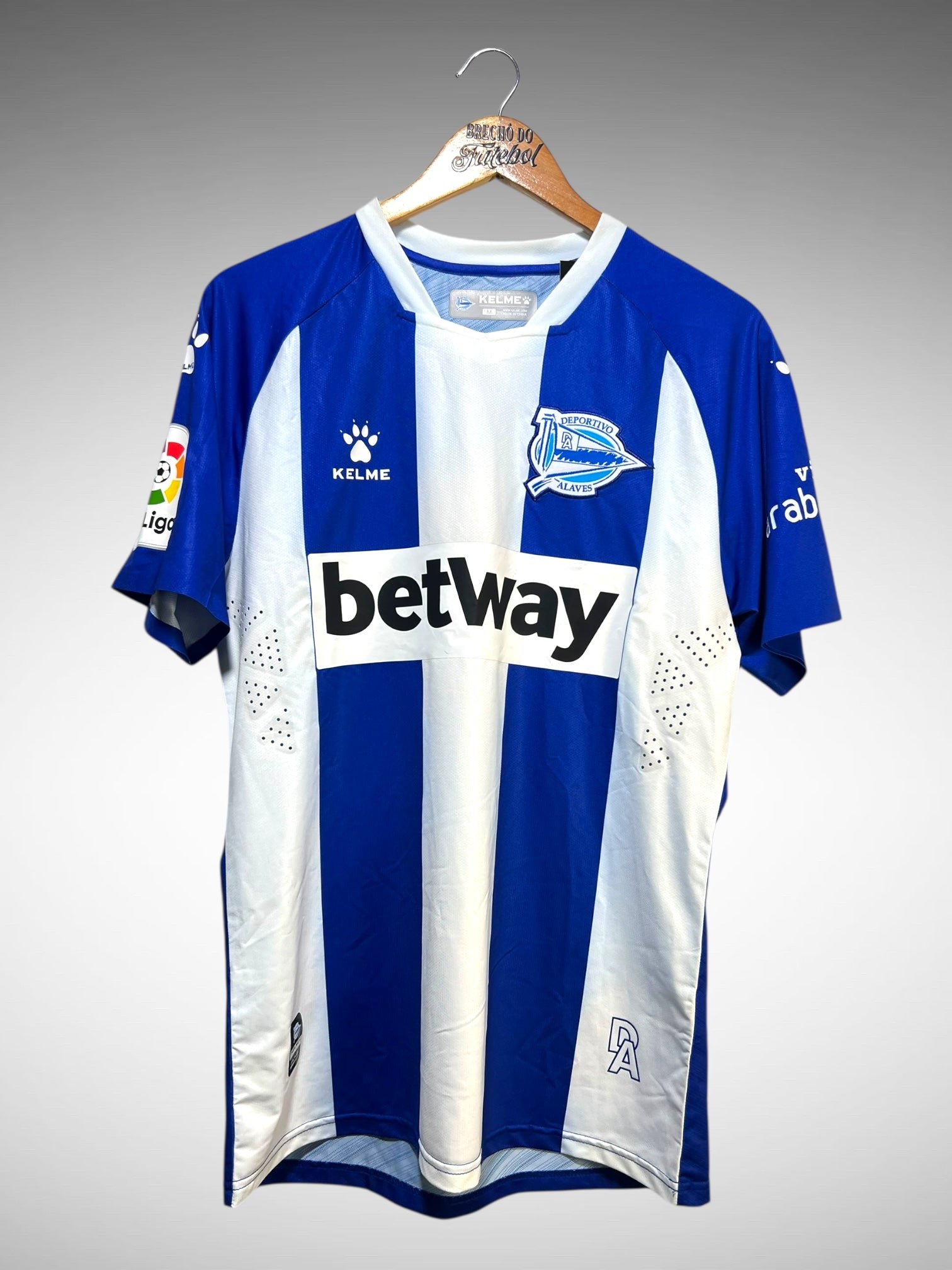 Deportivo Alavés 2019 Primeira Camisa Tam M N 7 Lucas.