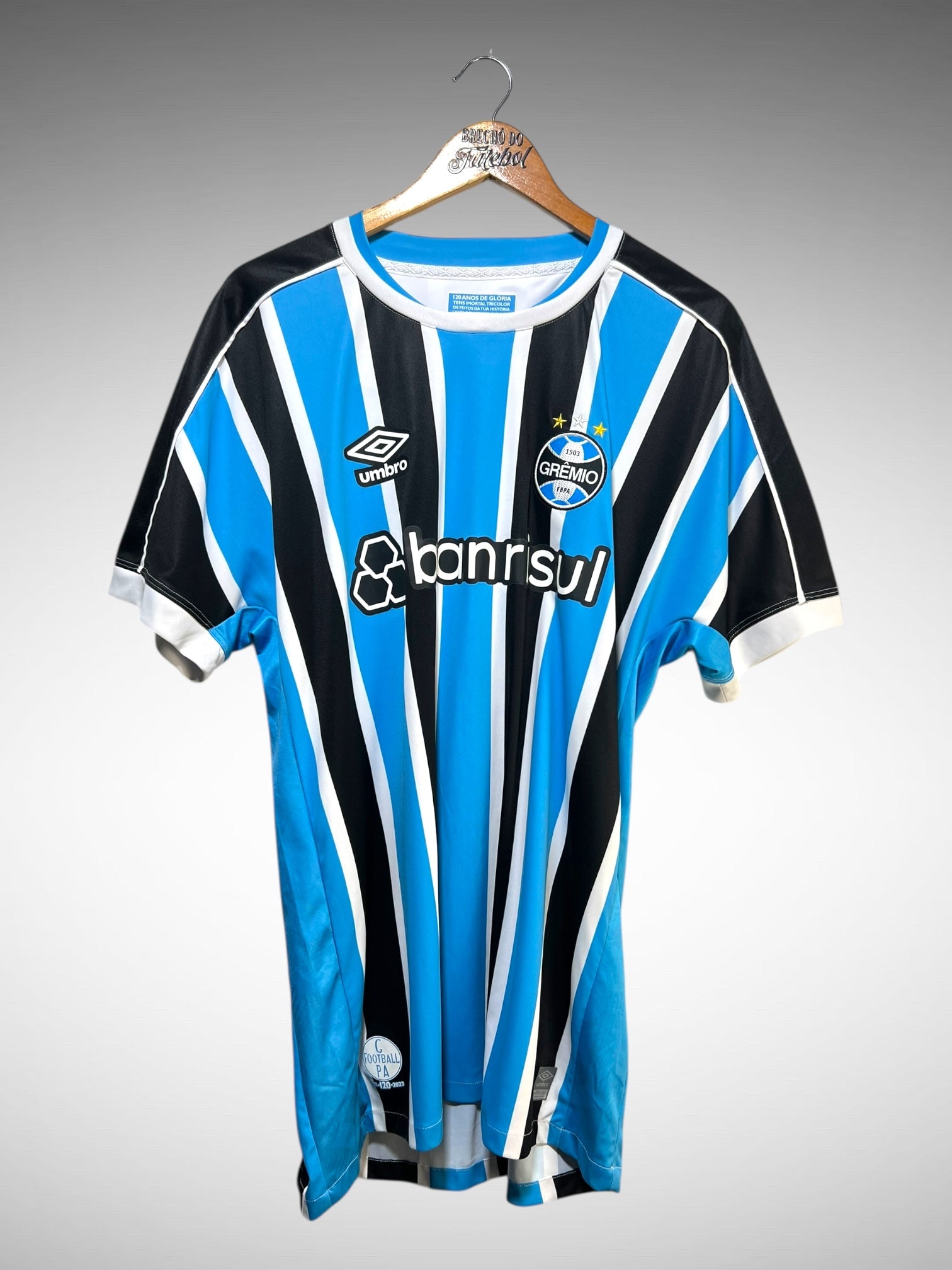 Grêmio 2023 Primeira Camisa Tam GG N 9.