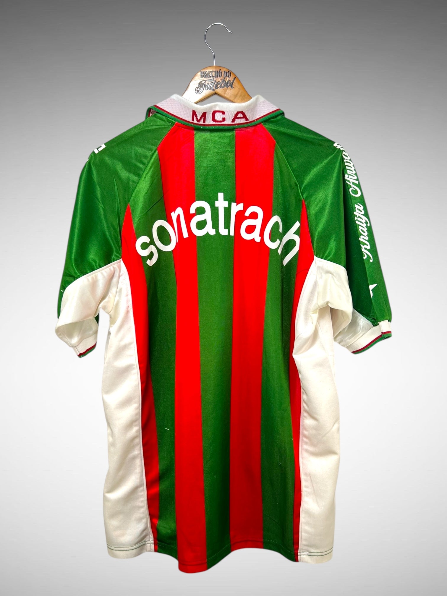 Mouloudia Club D'alger 2001 Primeira Camisa Tam 3G.