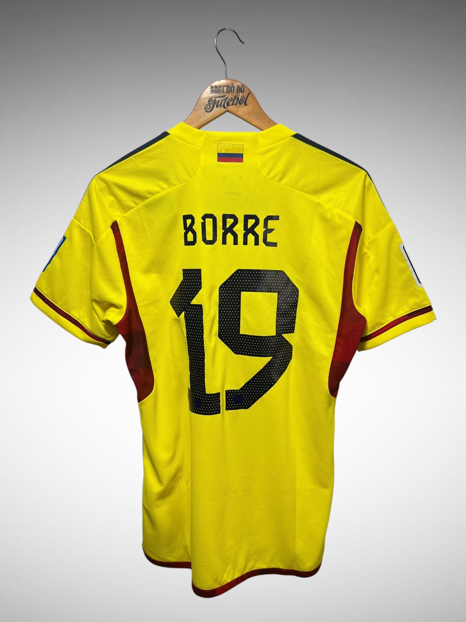 Colômbia 2022 Primeira Camisa Tam M N 19 Borré