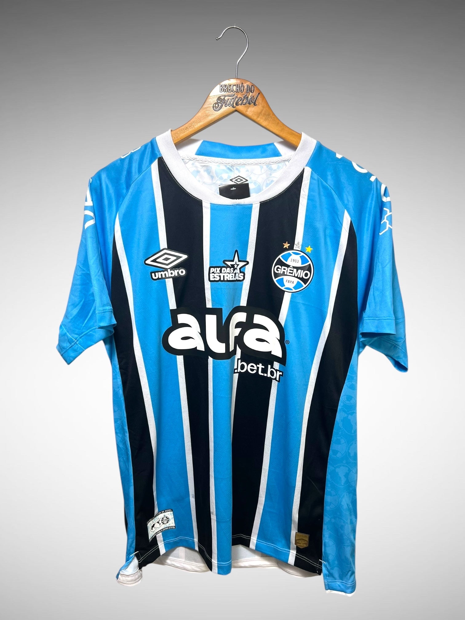 Grêmio 2025 Primeira Camisa Tam G N 44 Viery