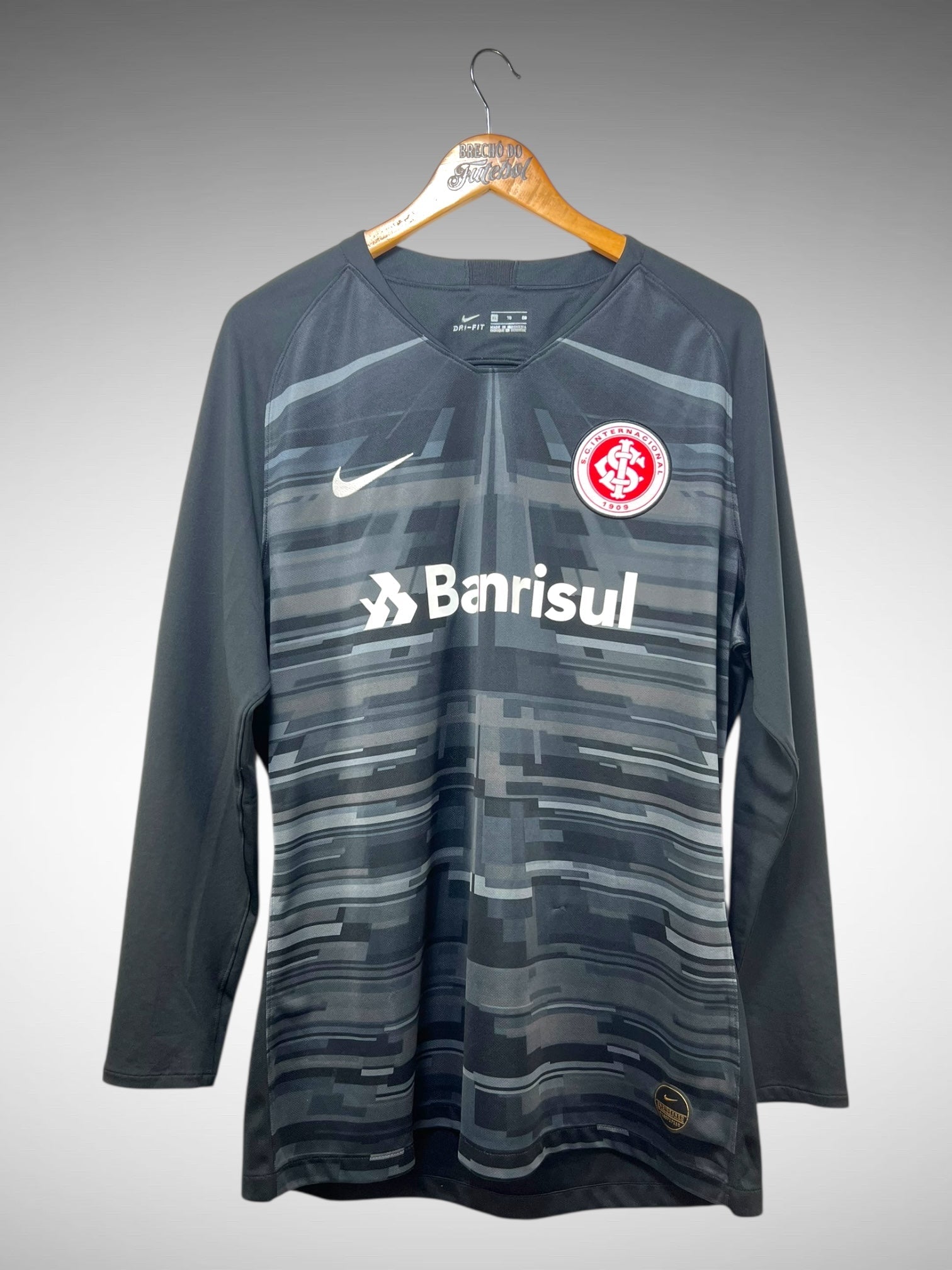 Internacional 2019 Camisa De Goleiro Tam GG Mangas Longas.